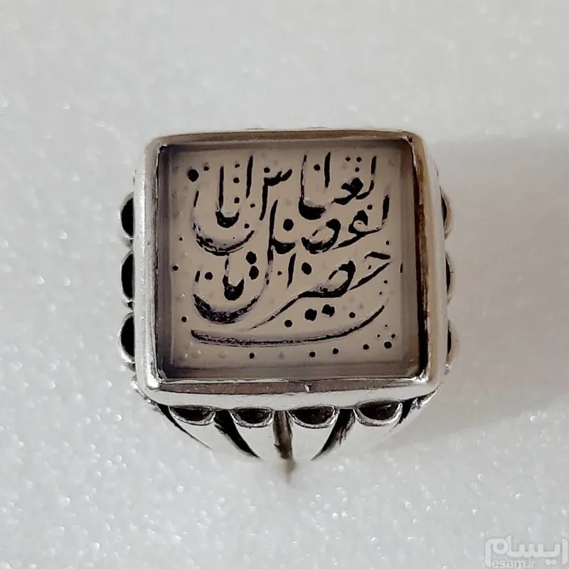 عقیق یمنی خطی رکاب دقت زنجان،توضیح رابخونید