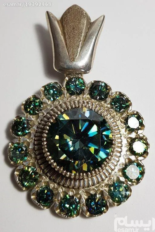 گردنبند آویز  کلکسیونی 155قیراطی دستساز