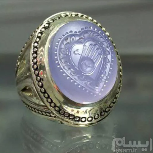 انگشتر عقیق یمنی سوسنی ابدار عالی