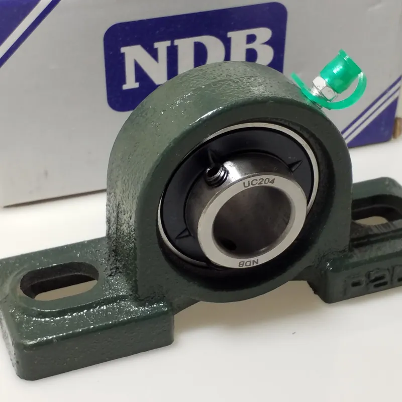 جفت یاتاقان بلبرینگی UCP204 مارک NDB داخل 20