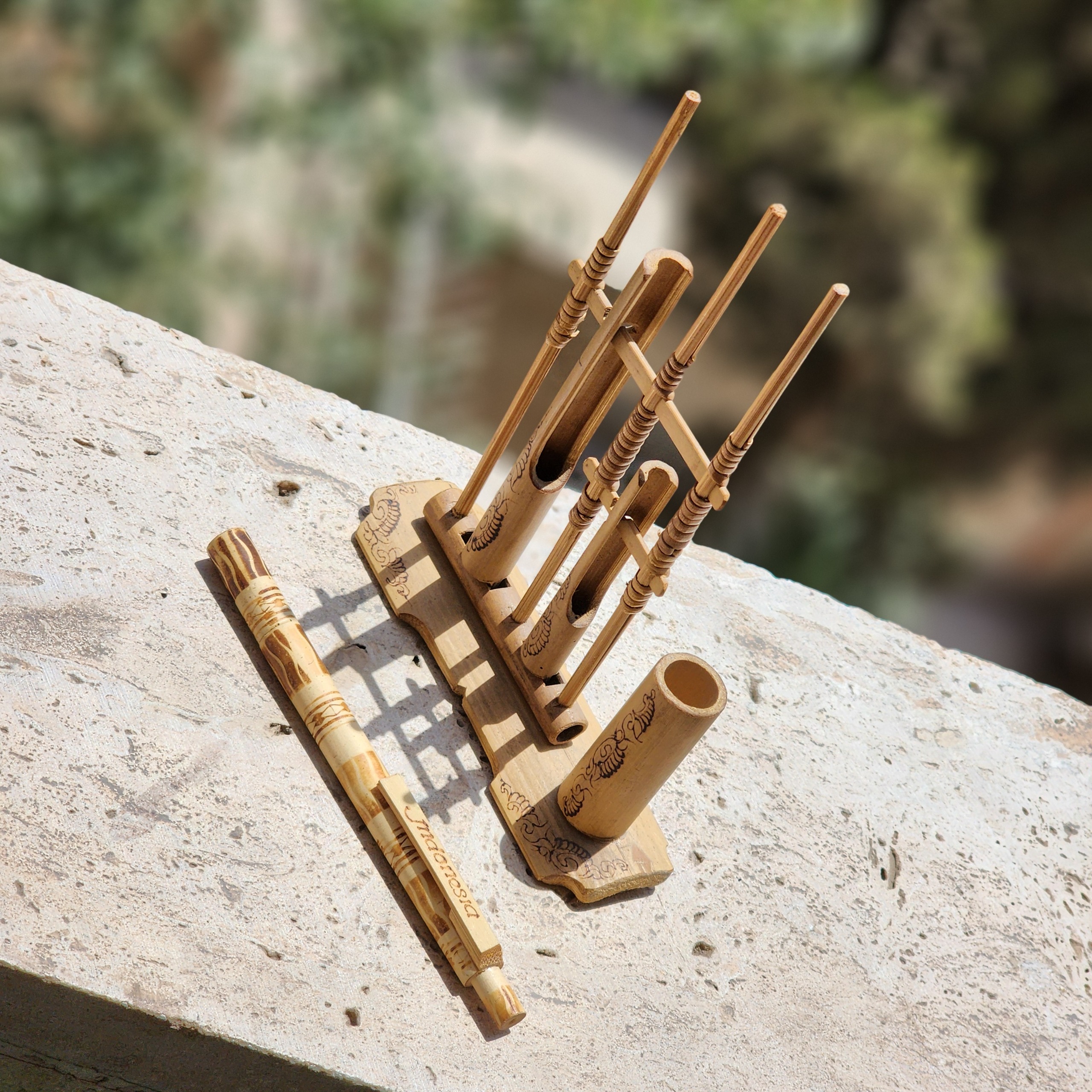 صنایع دستی اندونزی طرح ساز Angklung خودکار