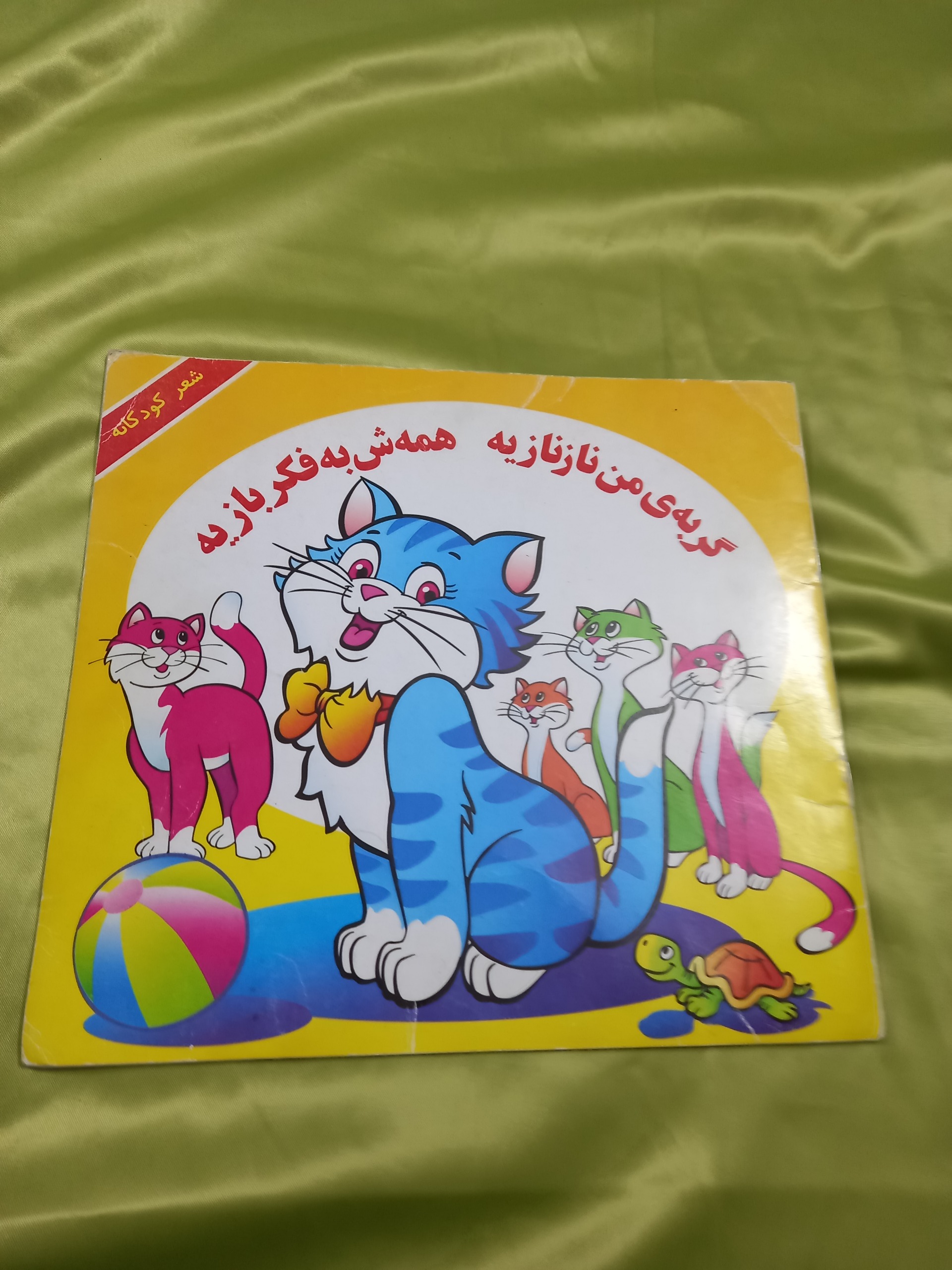 گربه من نازنازیه منوچهر احترامی کتاب کودک