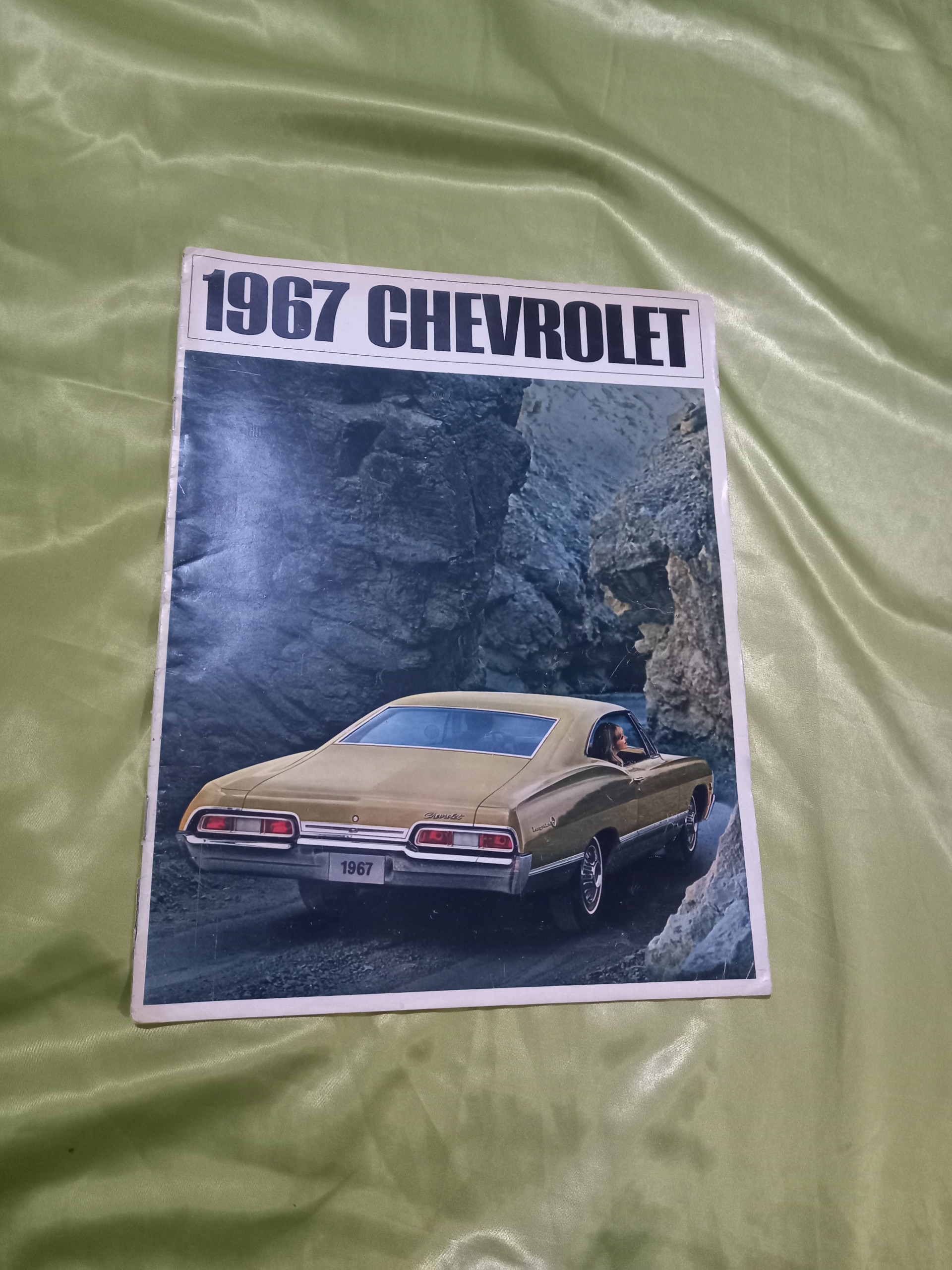 کاتالوگ شورلت 1967 اتومبیل دفترچه راهنما