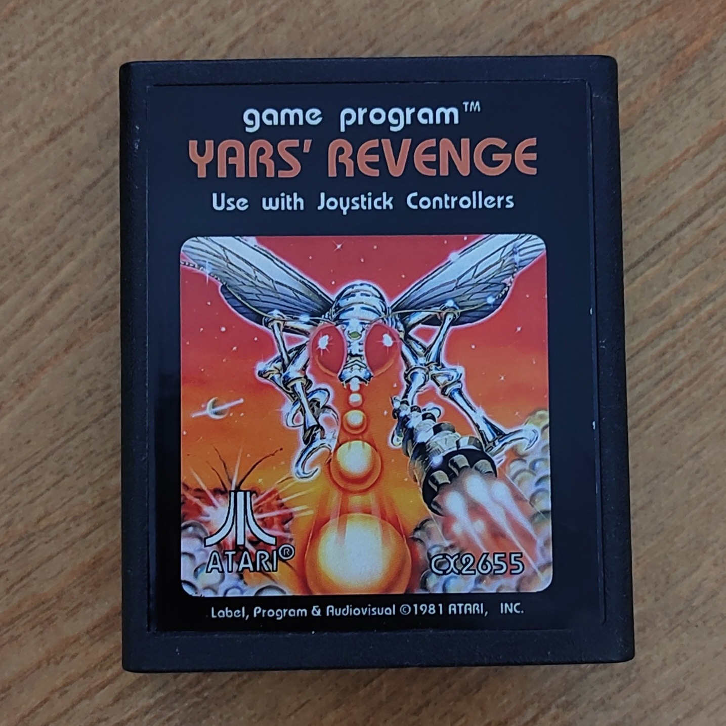 بازی Yars Revenge اورجینال ساخت آتاری 1981