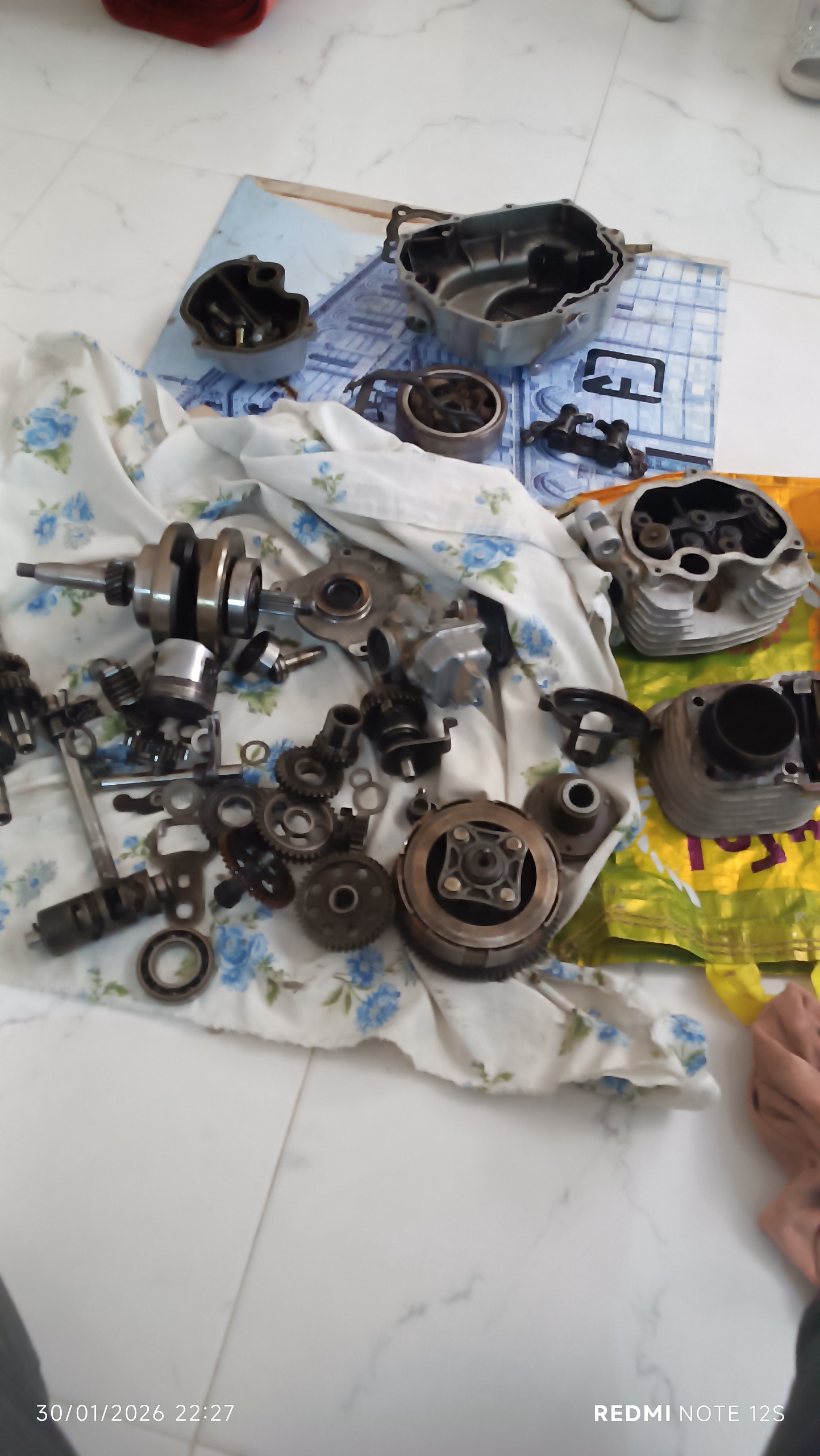 گریبکس و میل لنگ