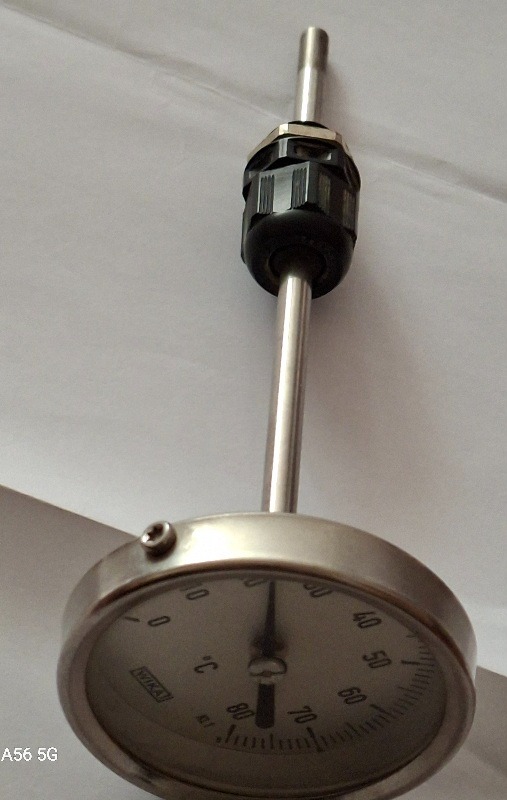 گیج دما (دماسنج آنالوگ)