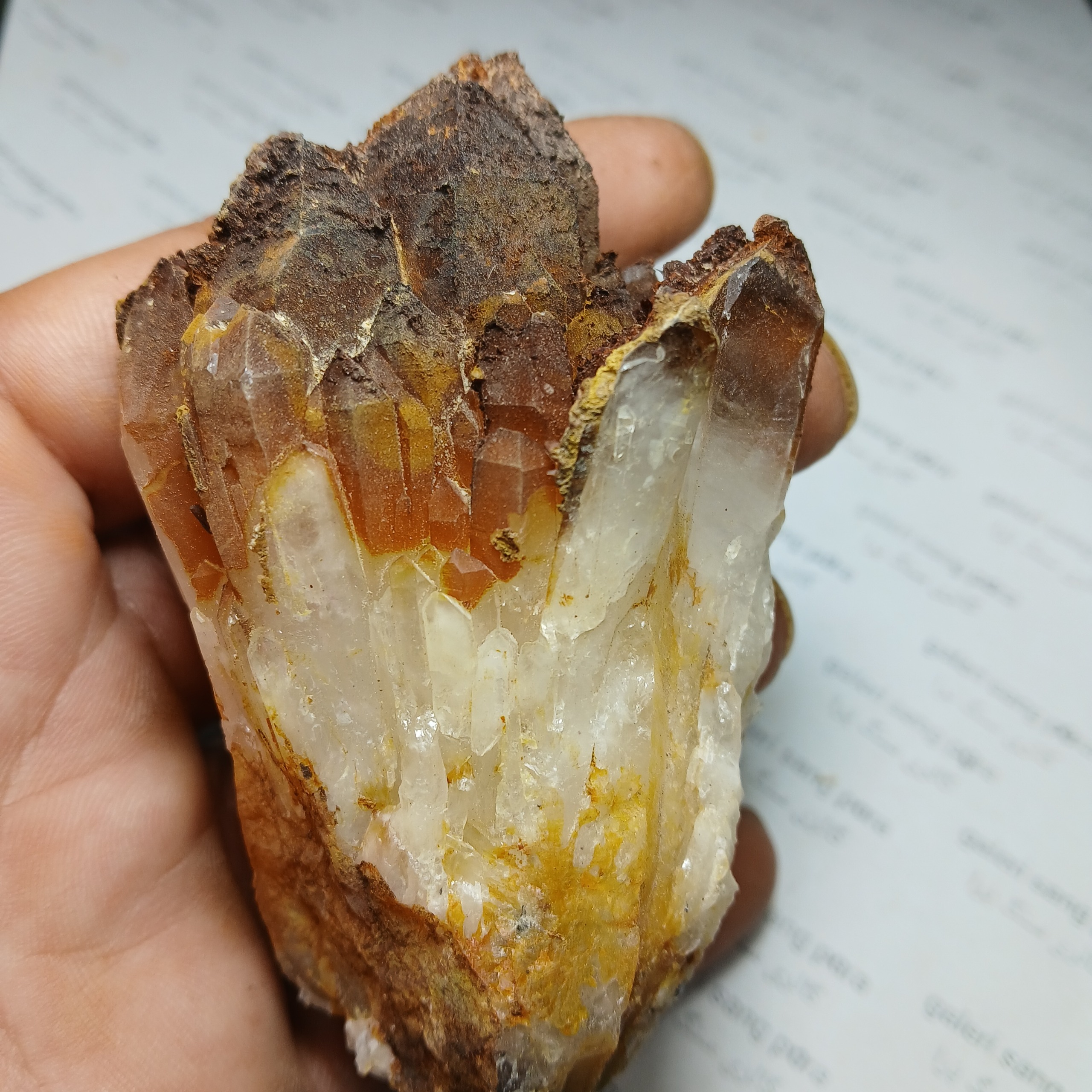 کوارتز هماتوئیدکد2048_ ابعاد9×5سانت
