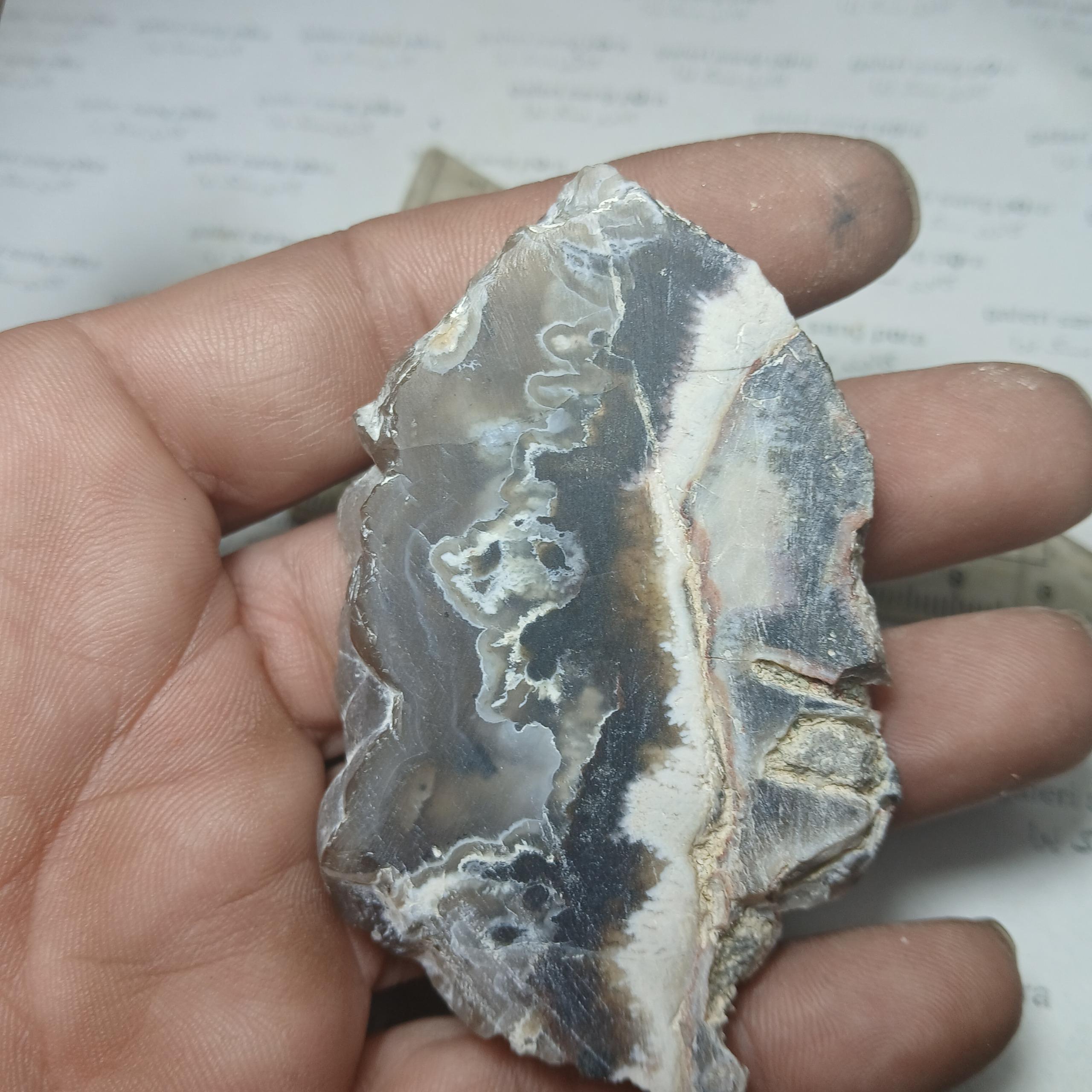 عقیق اسلایس کد75 _ابعاد7×5سانت