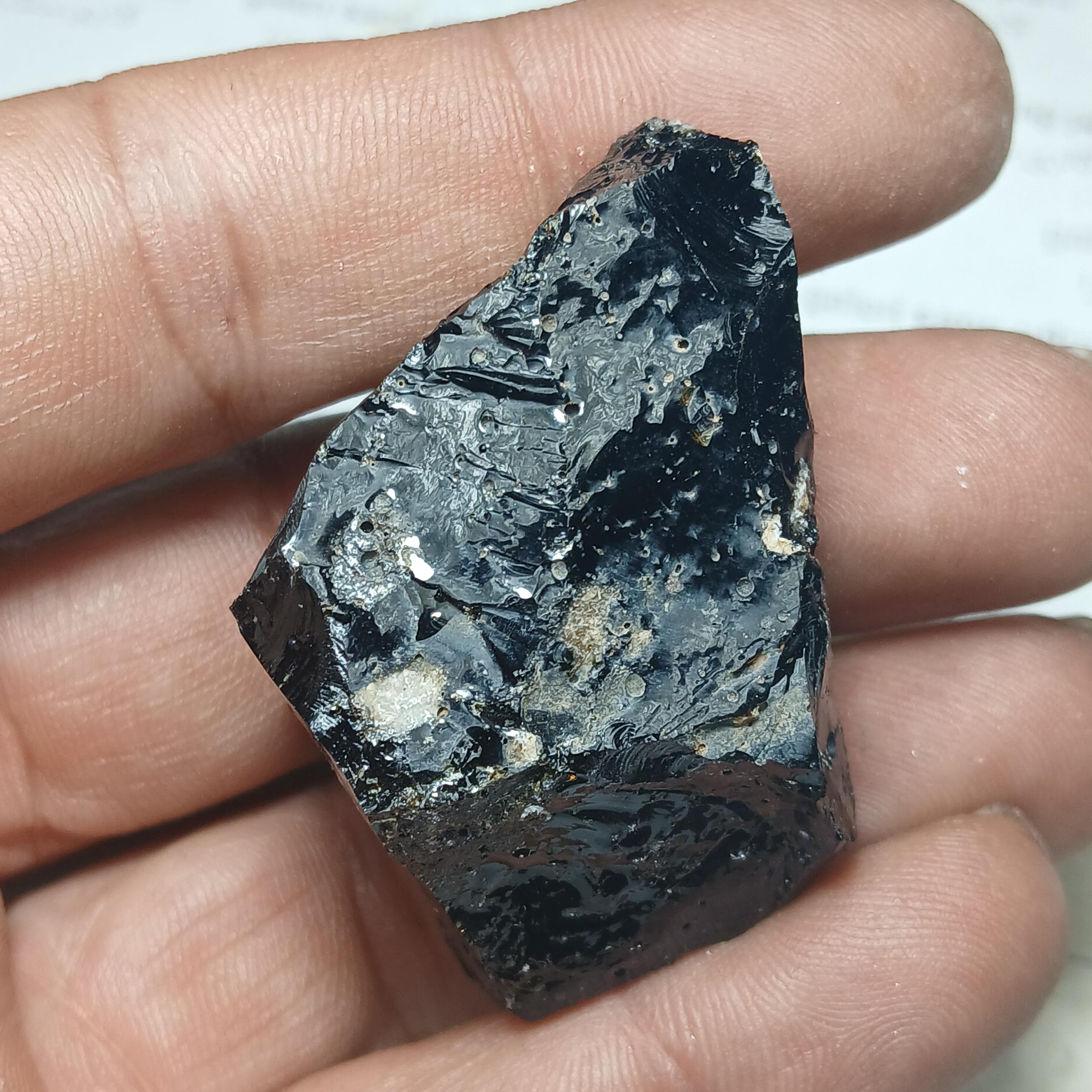 ابسیدین مشکی کد94 _ابعاد4×3سانت