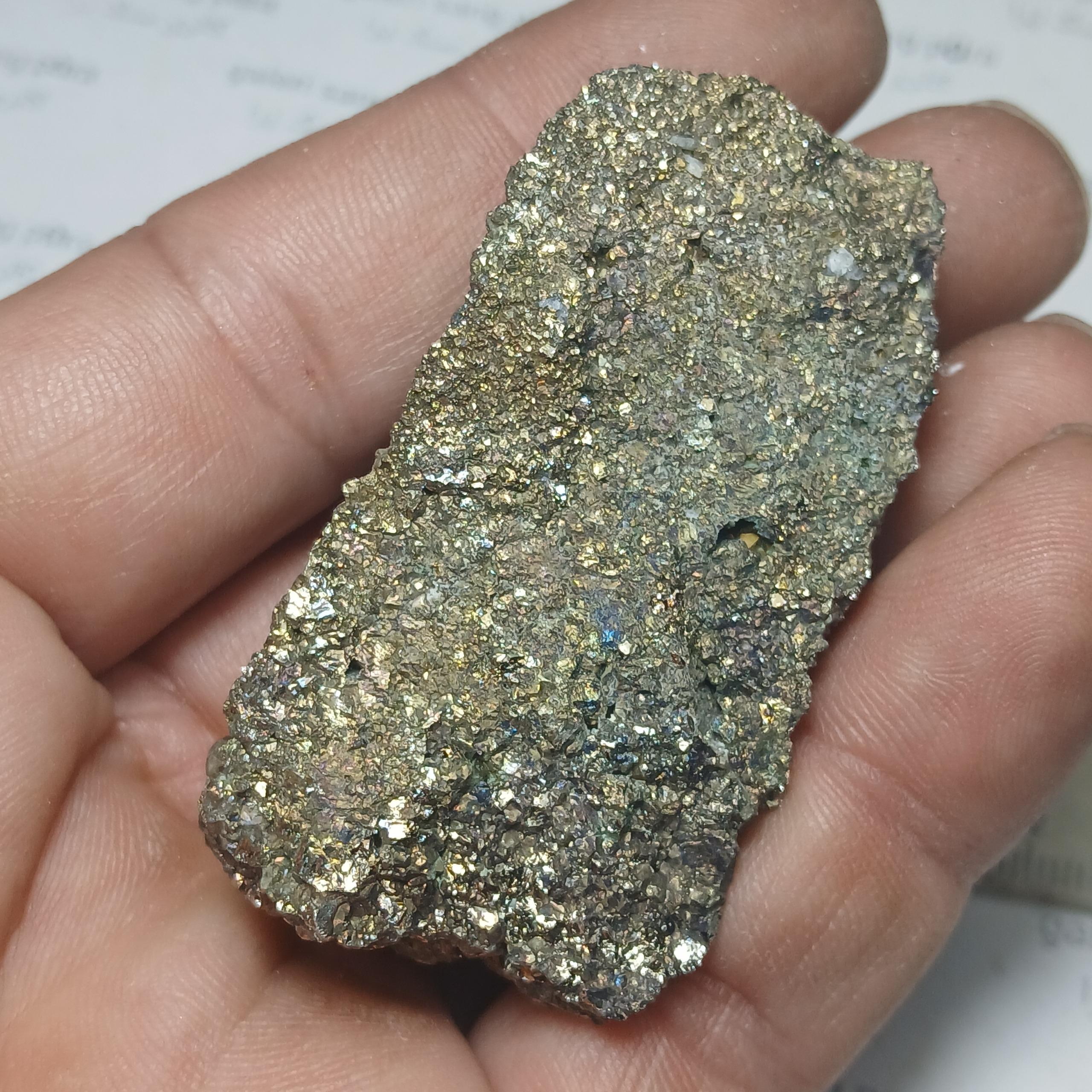 پیریت طلایی کد63_ ابعاد5×3سانت