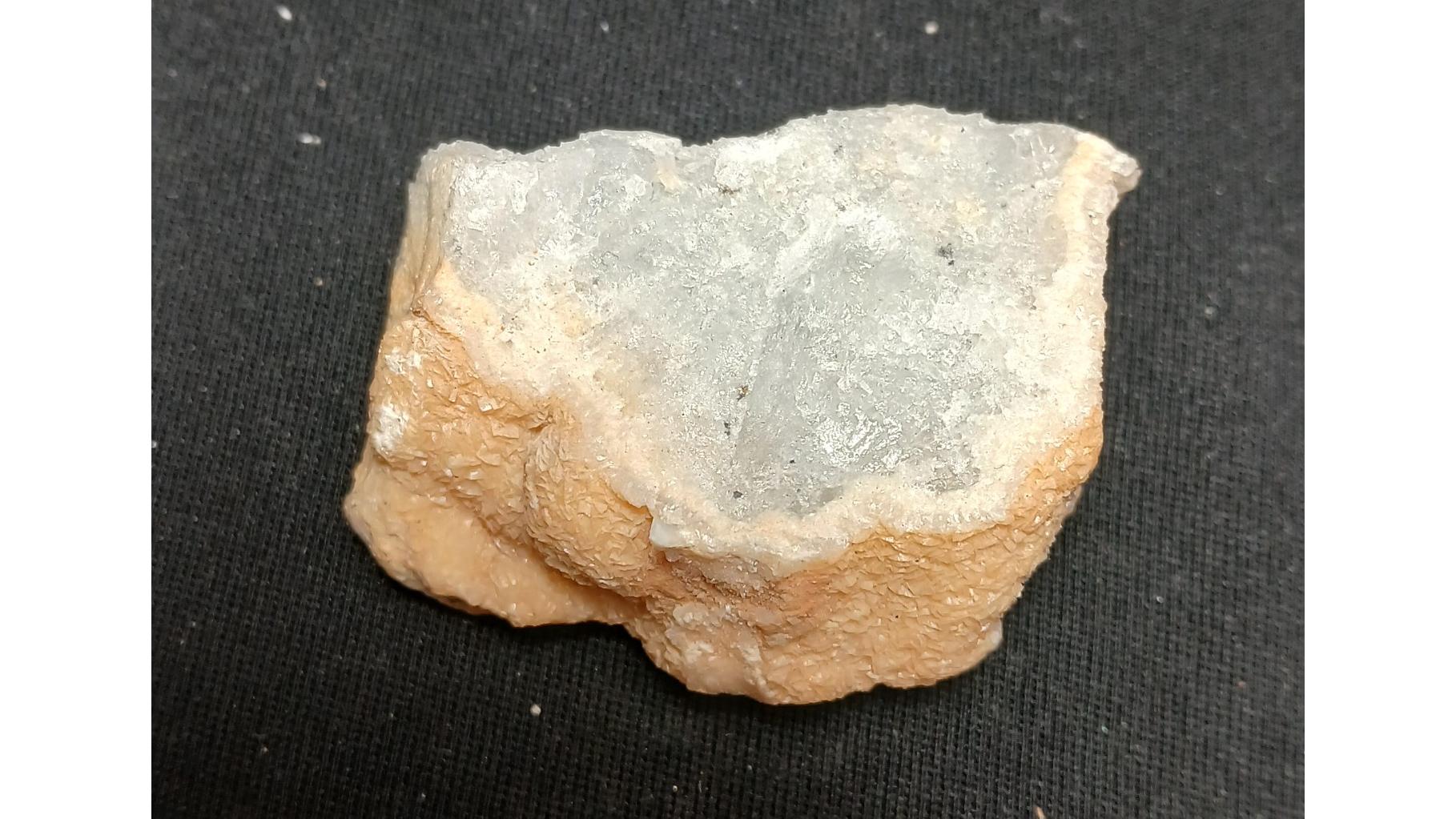 کوارتز همروشدی دولومیت کد51_ابعاد5×4سانت