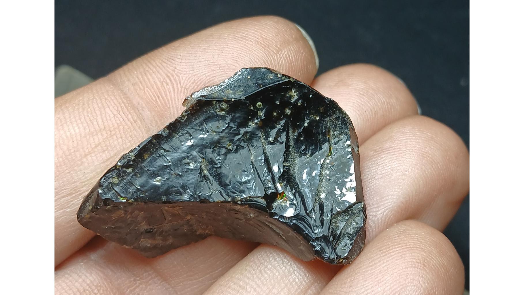 ابسیدین مشکی کد20 _ابعاد3سانت