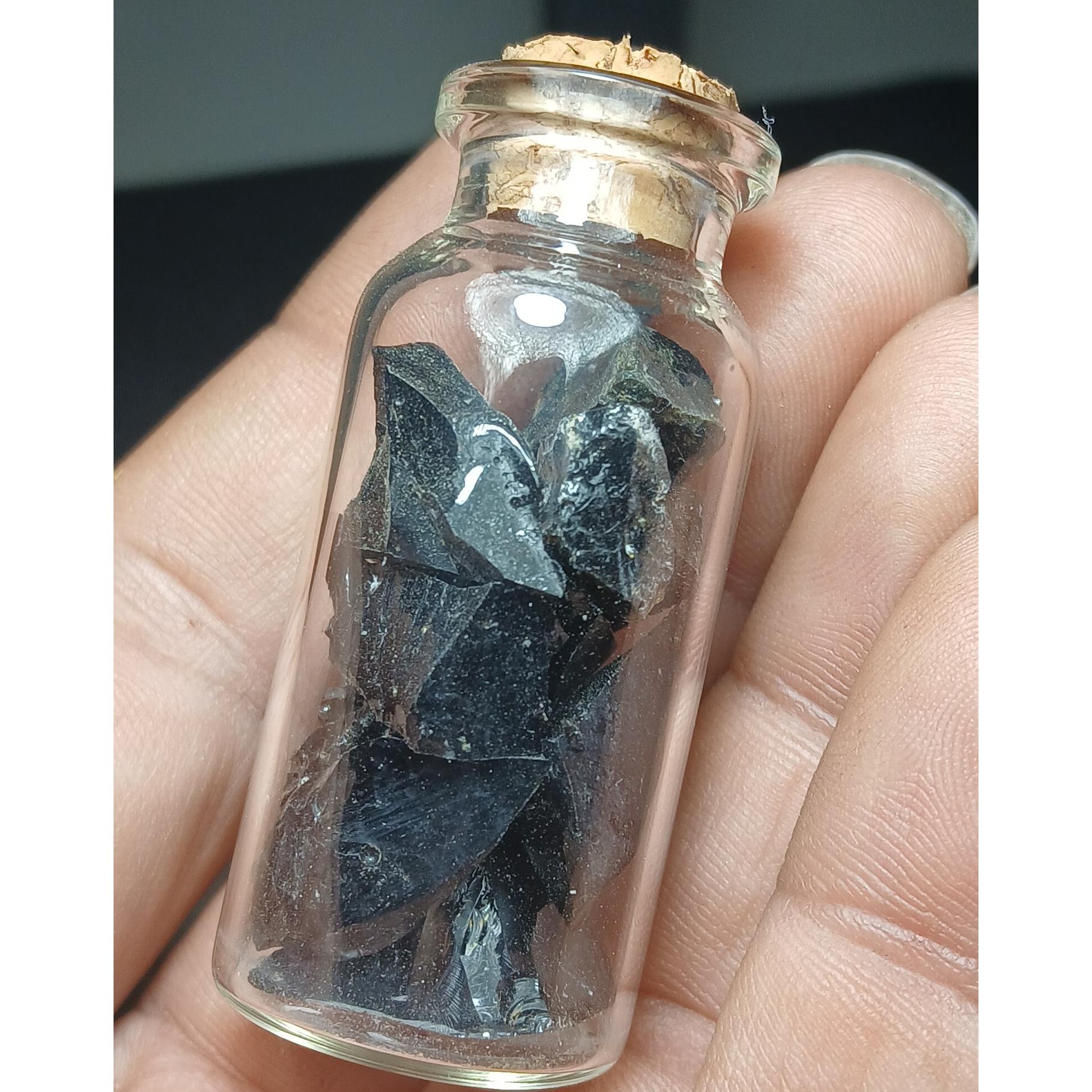 پک ابسیدین مشکی ابعادشیشه 5سانت