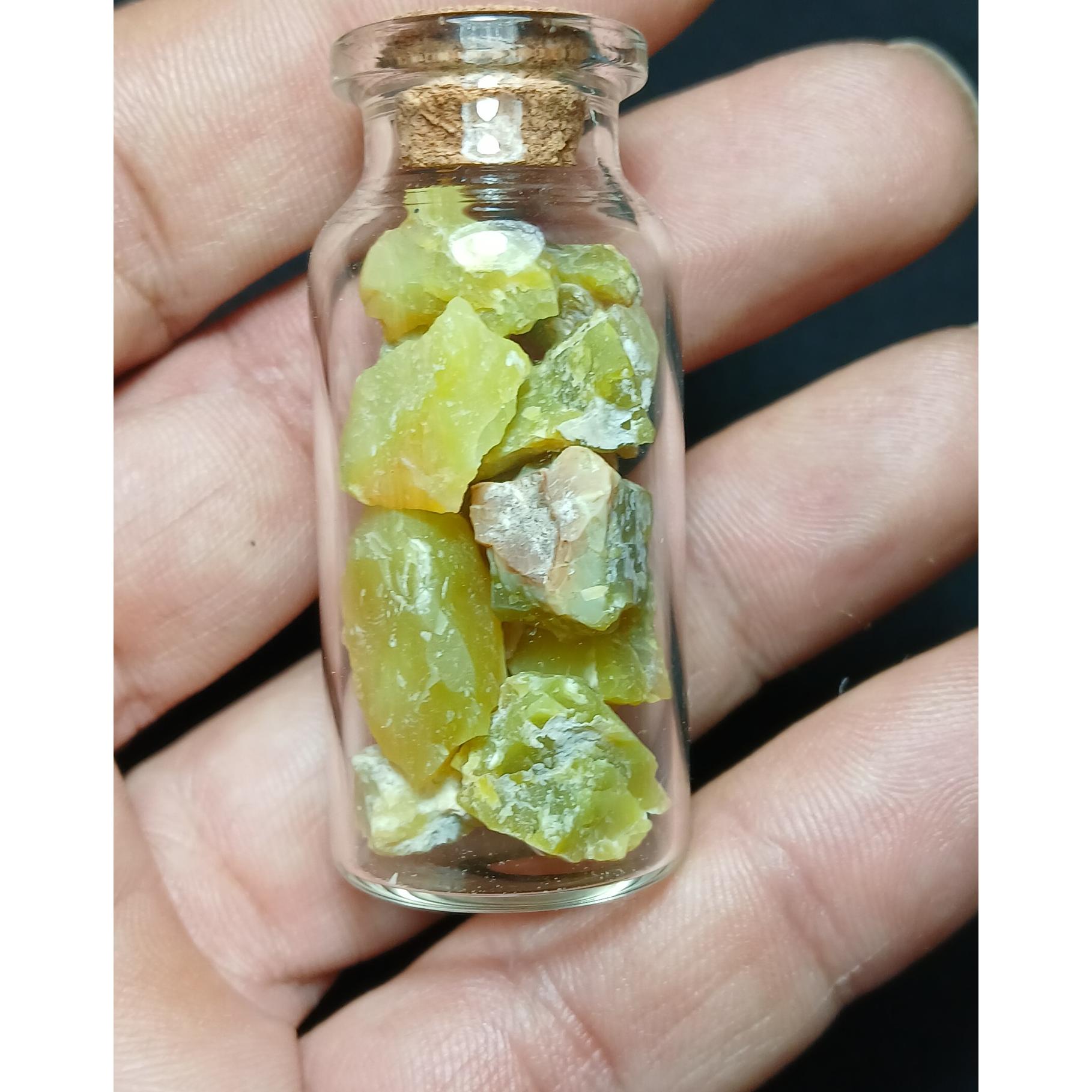 یشم (سرپانتین) ابعادشیشه 5سانت