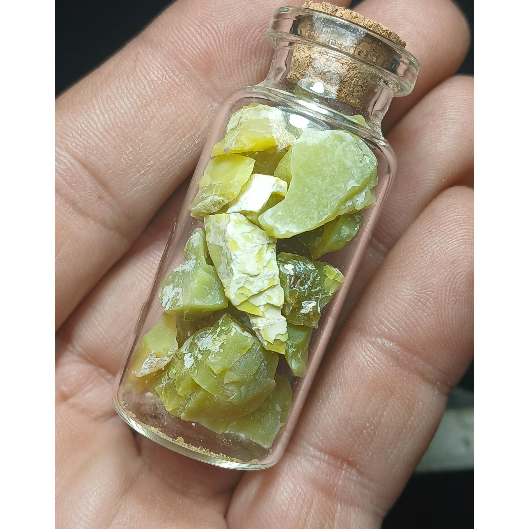 یشم (سرپانتین) ابعادشیشه5سانت