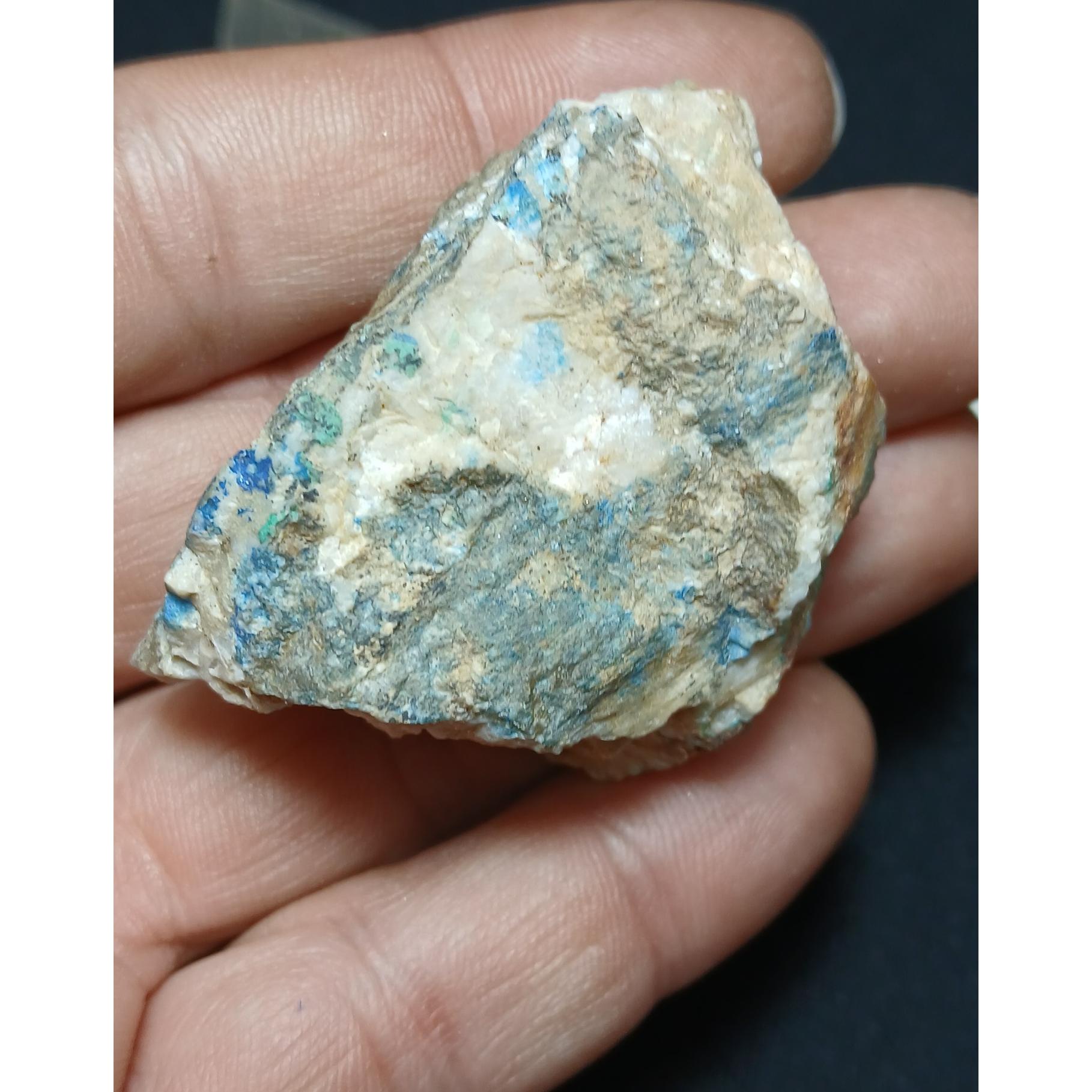 آزوریت ،مالاکت کد71 _ابعاد4×3سانت