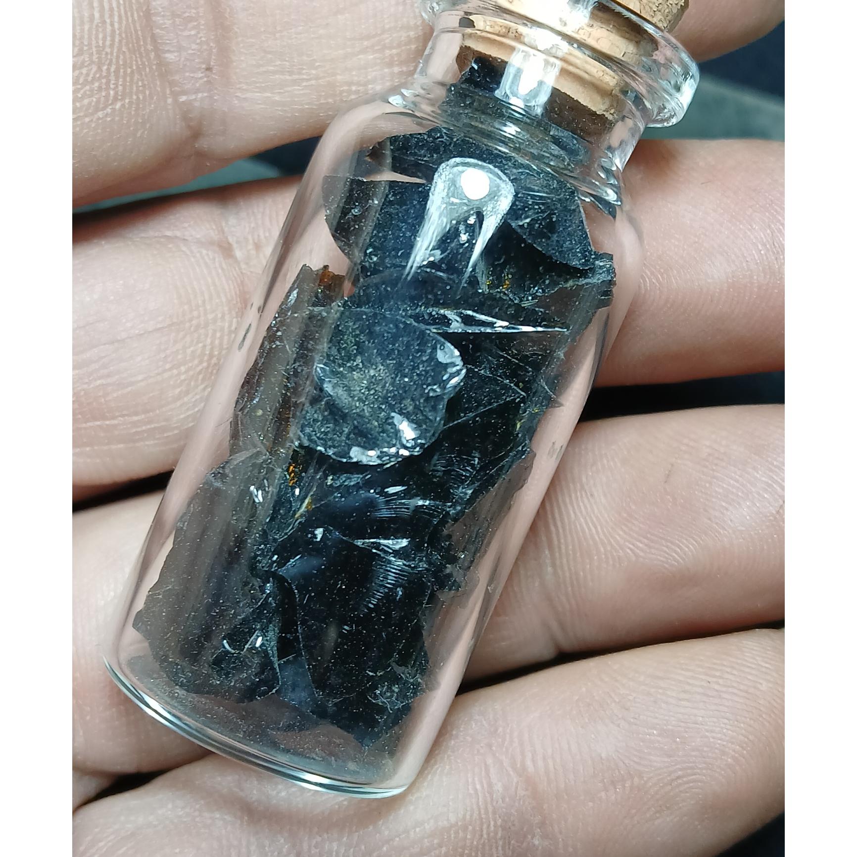 ابسیدین مشکی ابعادشیشه 5سانت