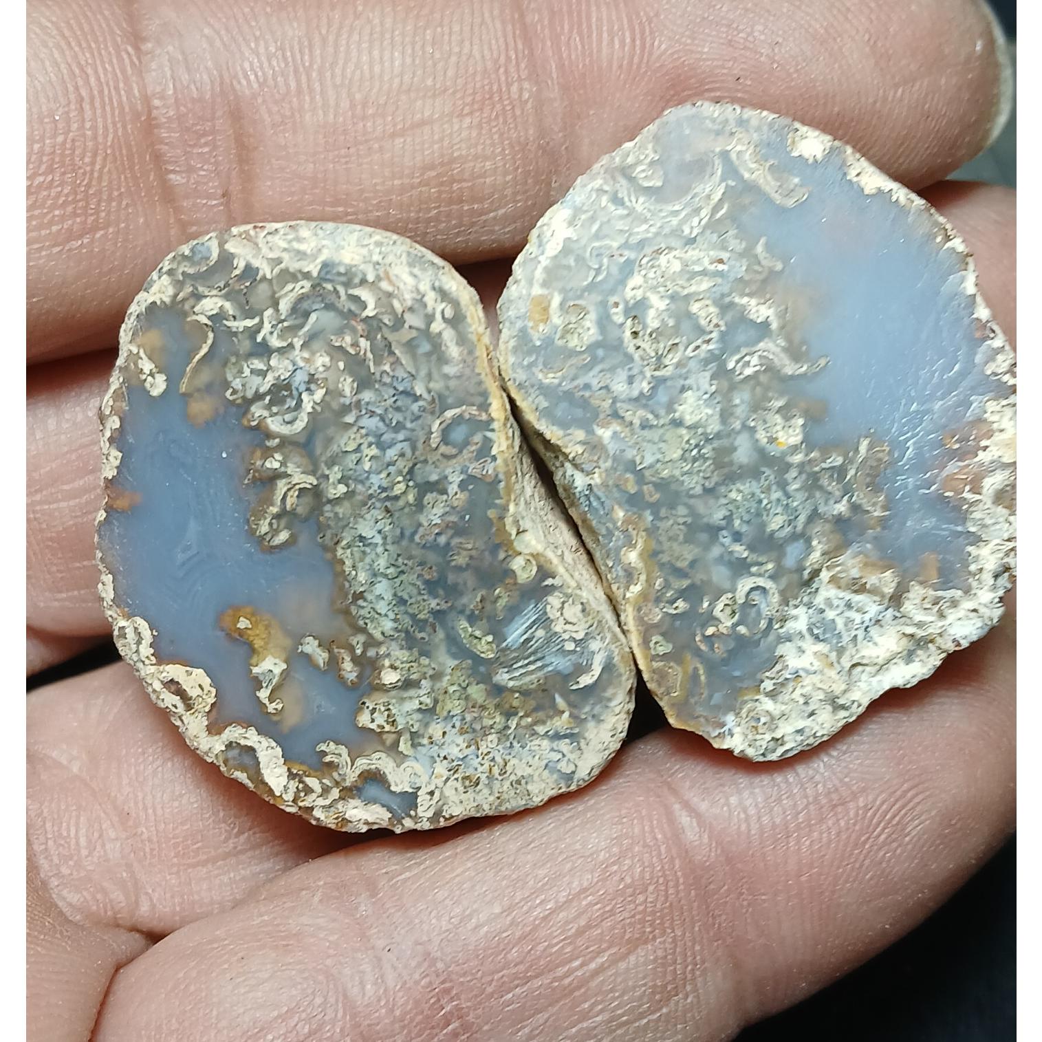 عقیق برش خورده کد115 _ابعاد3سانت