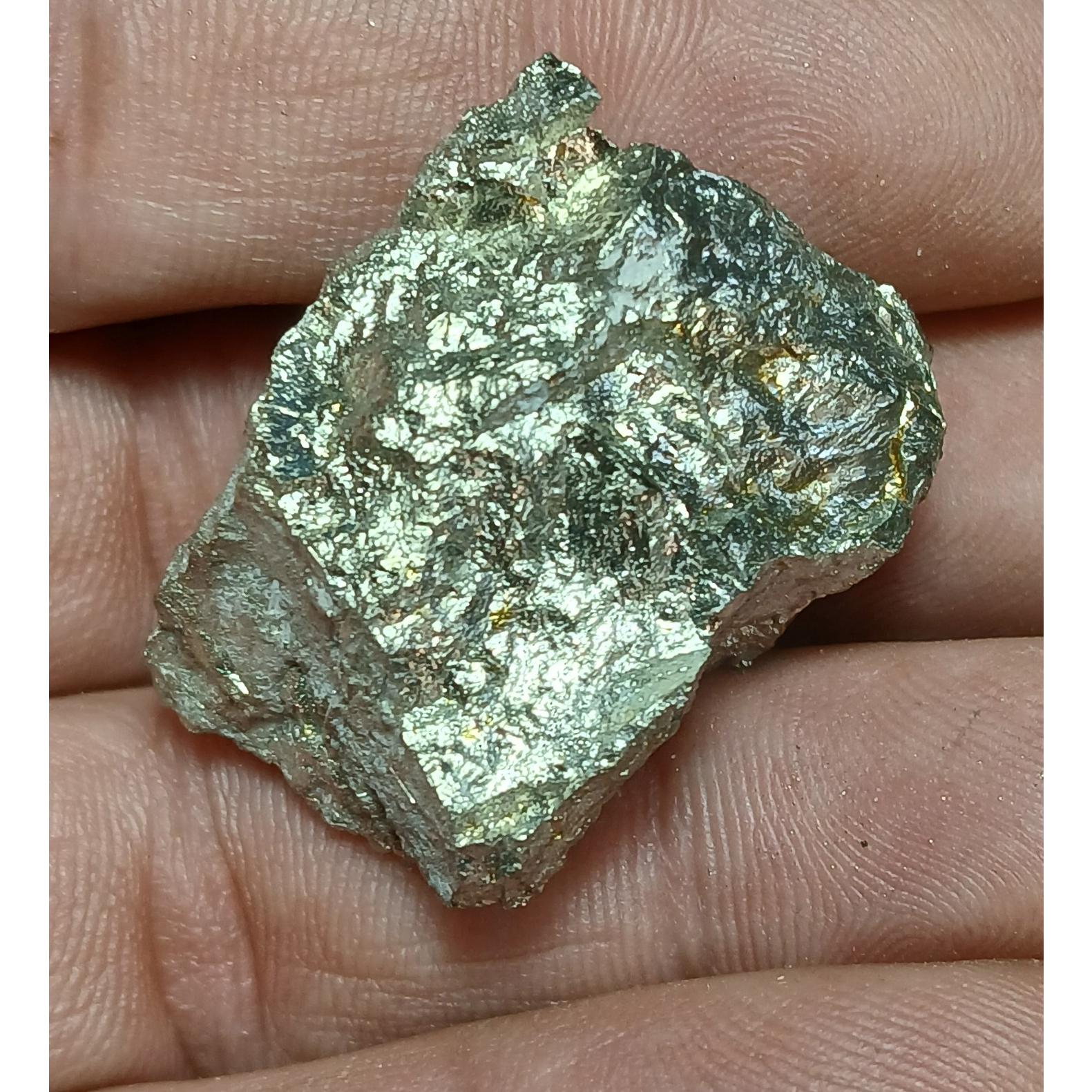 پیریت نقره ای کد110 _ابعاد3×2سانت