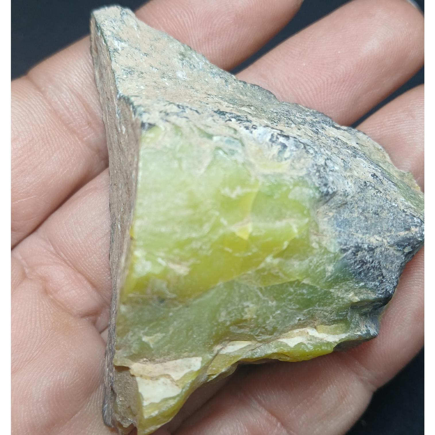 یشم (سرپانتین) روبسترکد41_ابعاد6×5سانت