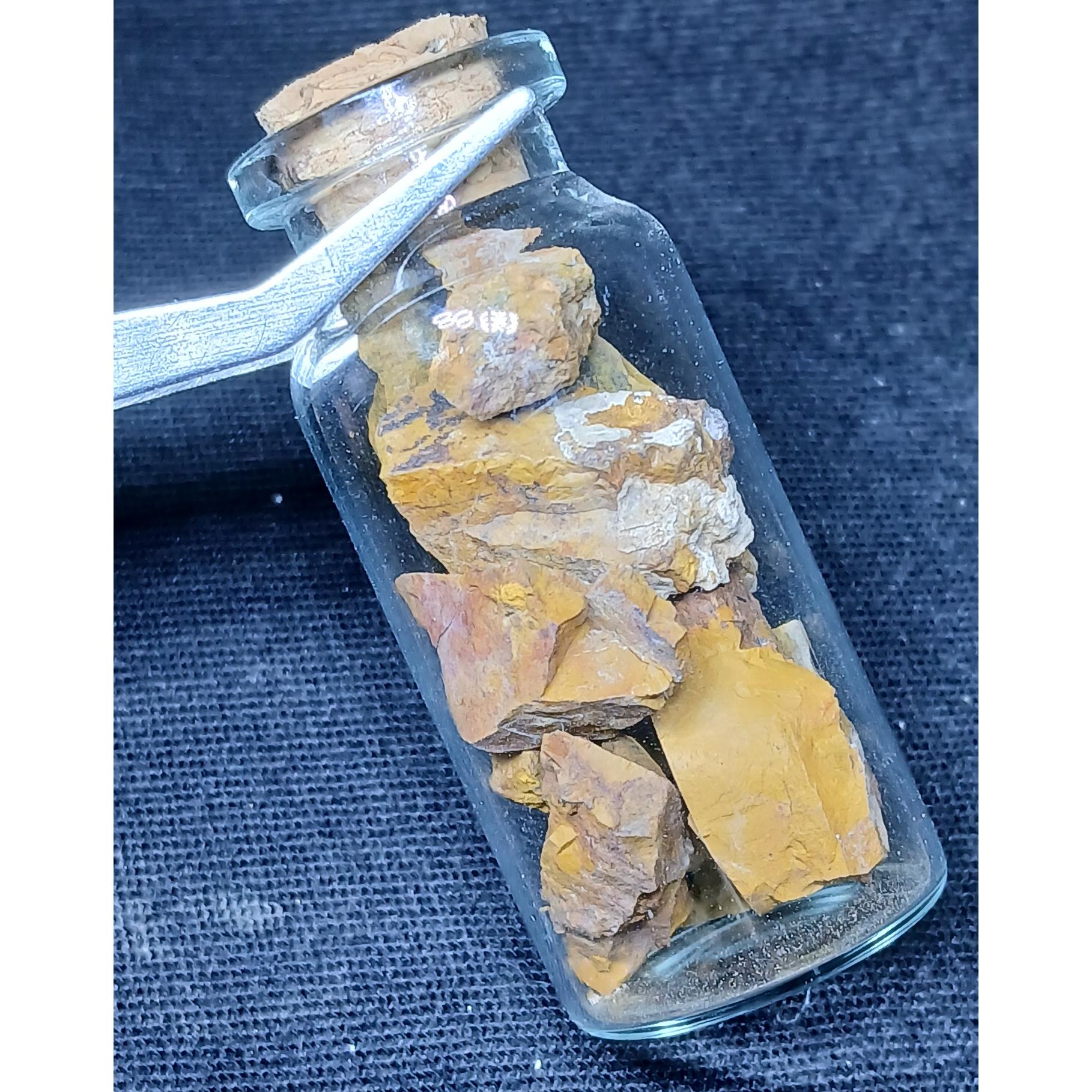 پک جاسپر زردرنگ خاص ابعادشیشه 5سانت