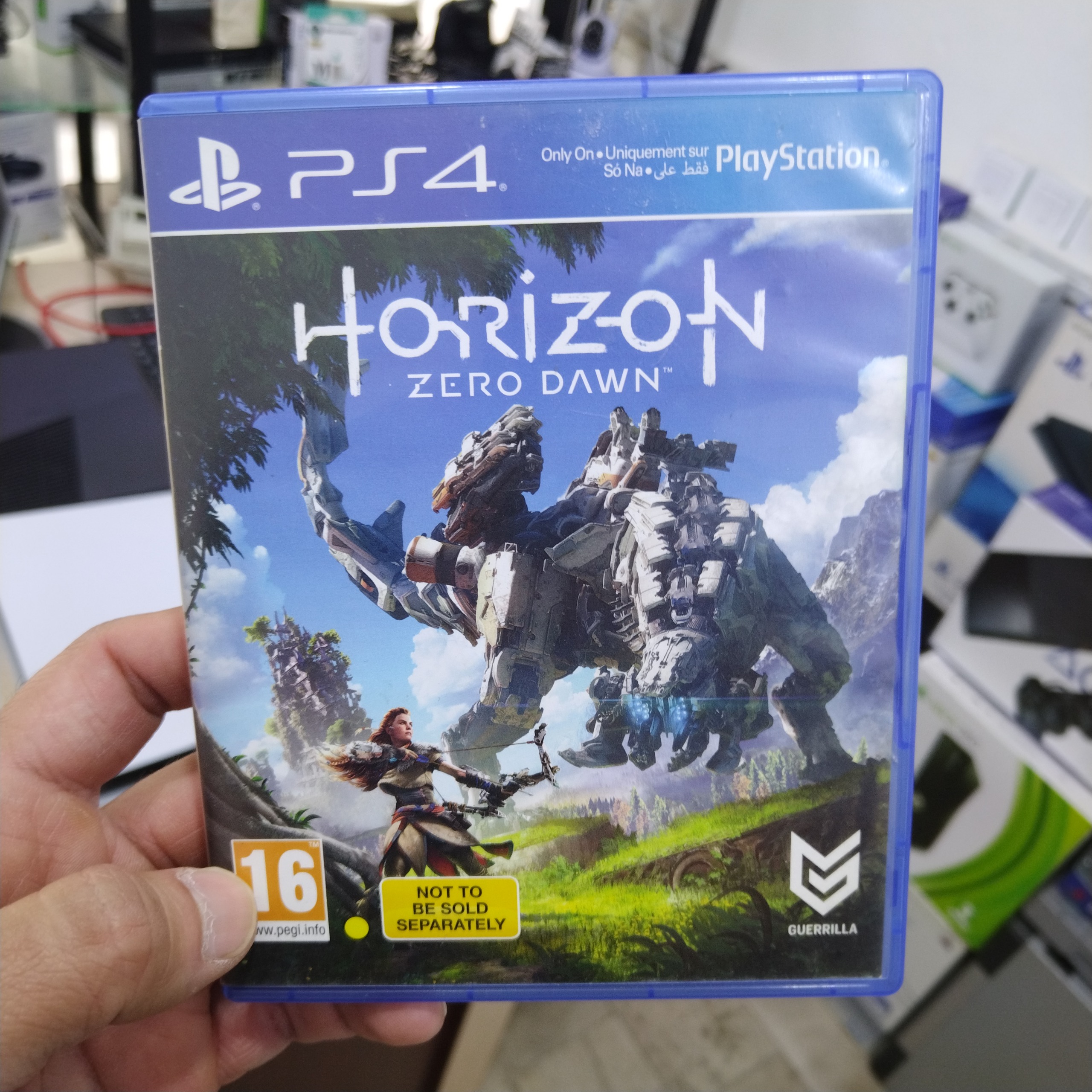 بازی اورجینال horizon zero down ps4