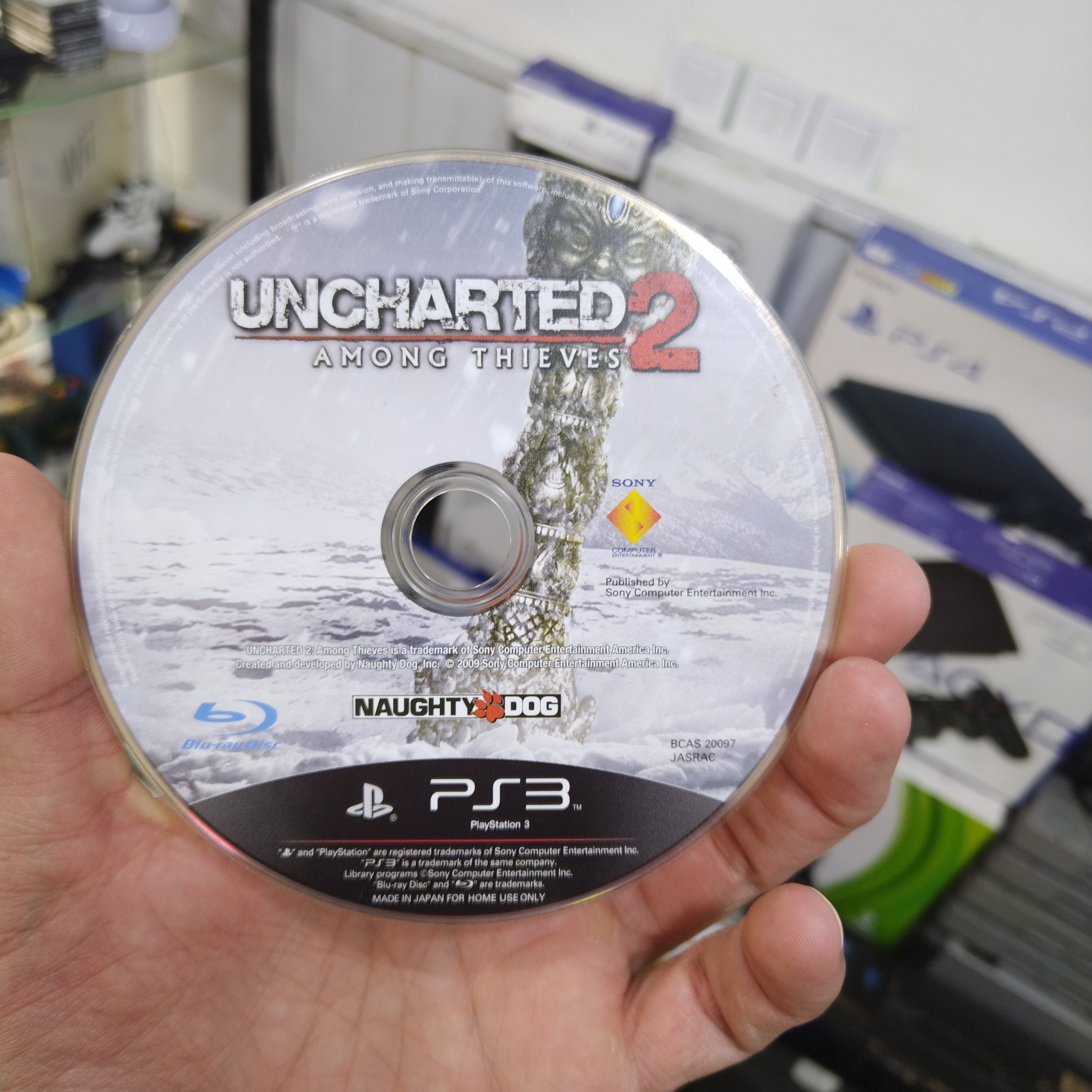 دیسک اورجینال ps3 انچارتد 2