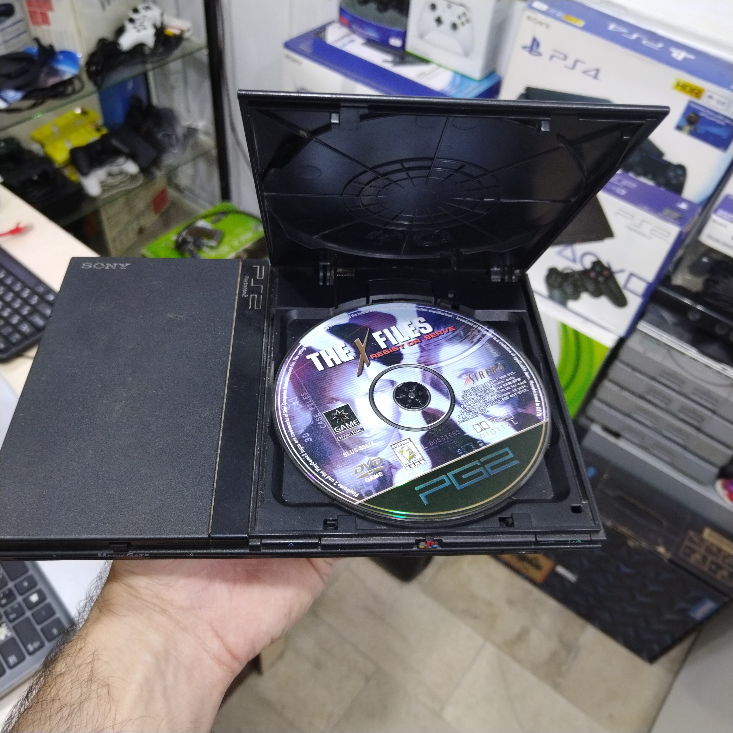 پلی استیشن 2 اصلی اداپتوری لنز سالم