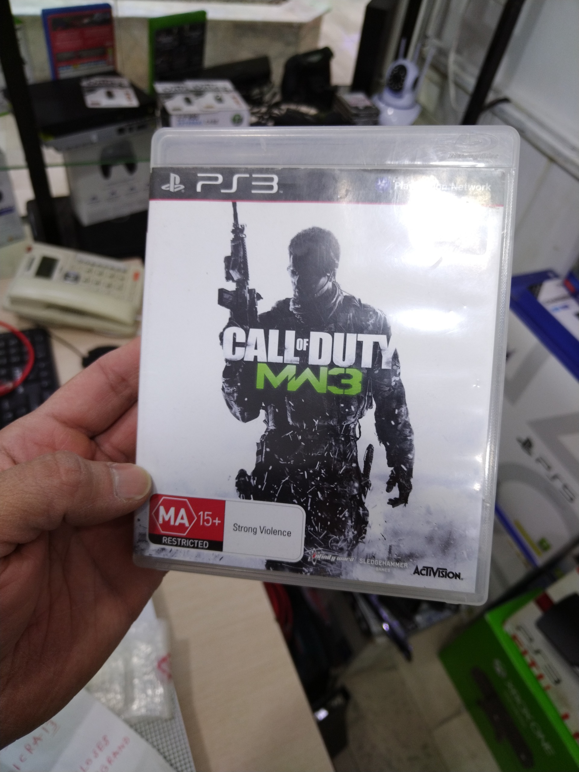 بازی اورجینال ps3 modern warfare 3