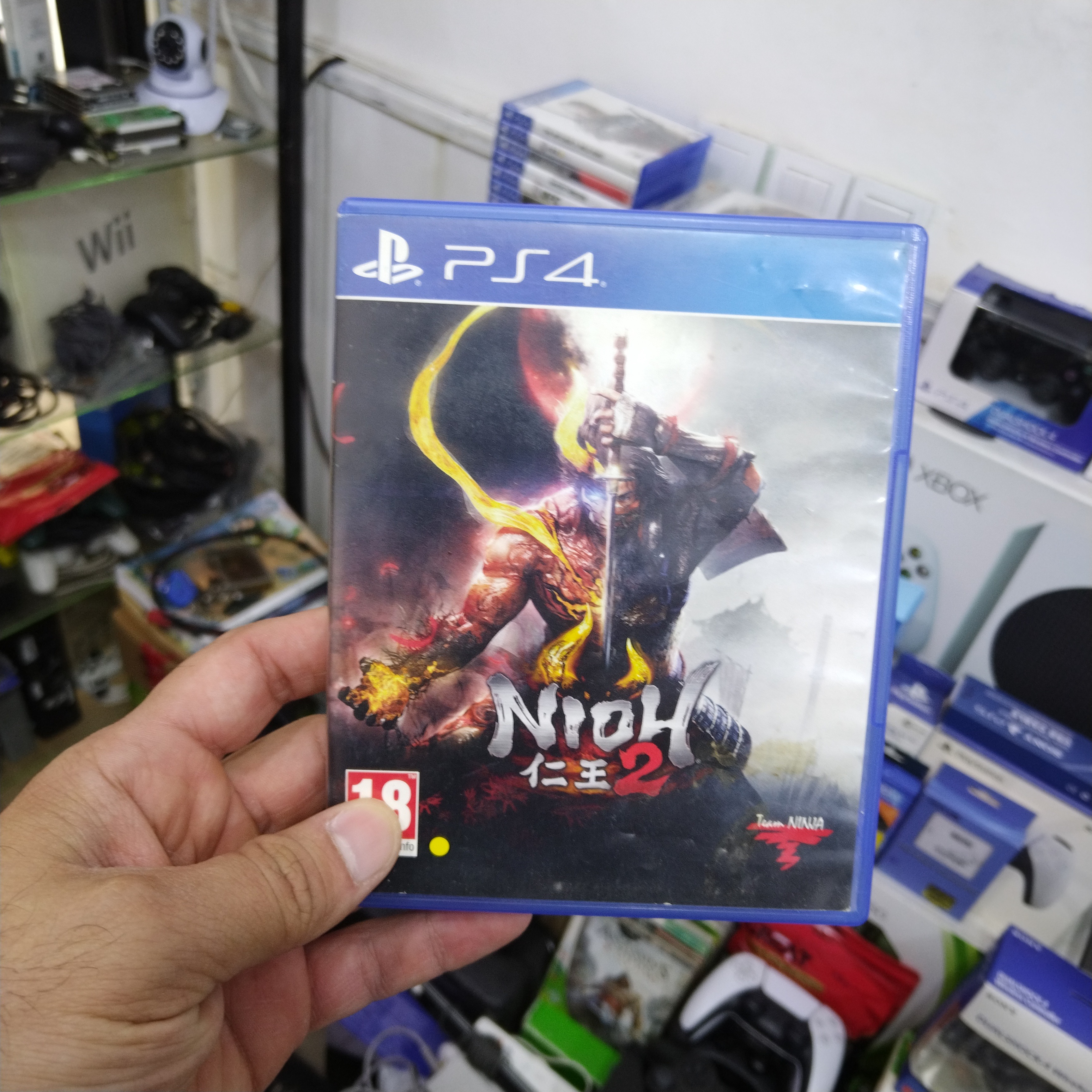 بازی nioh 2 برای ps4 تمیز