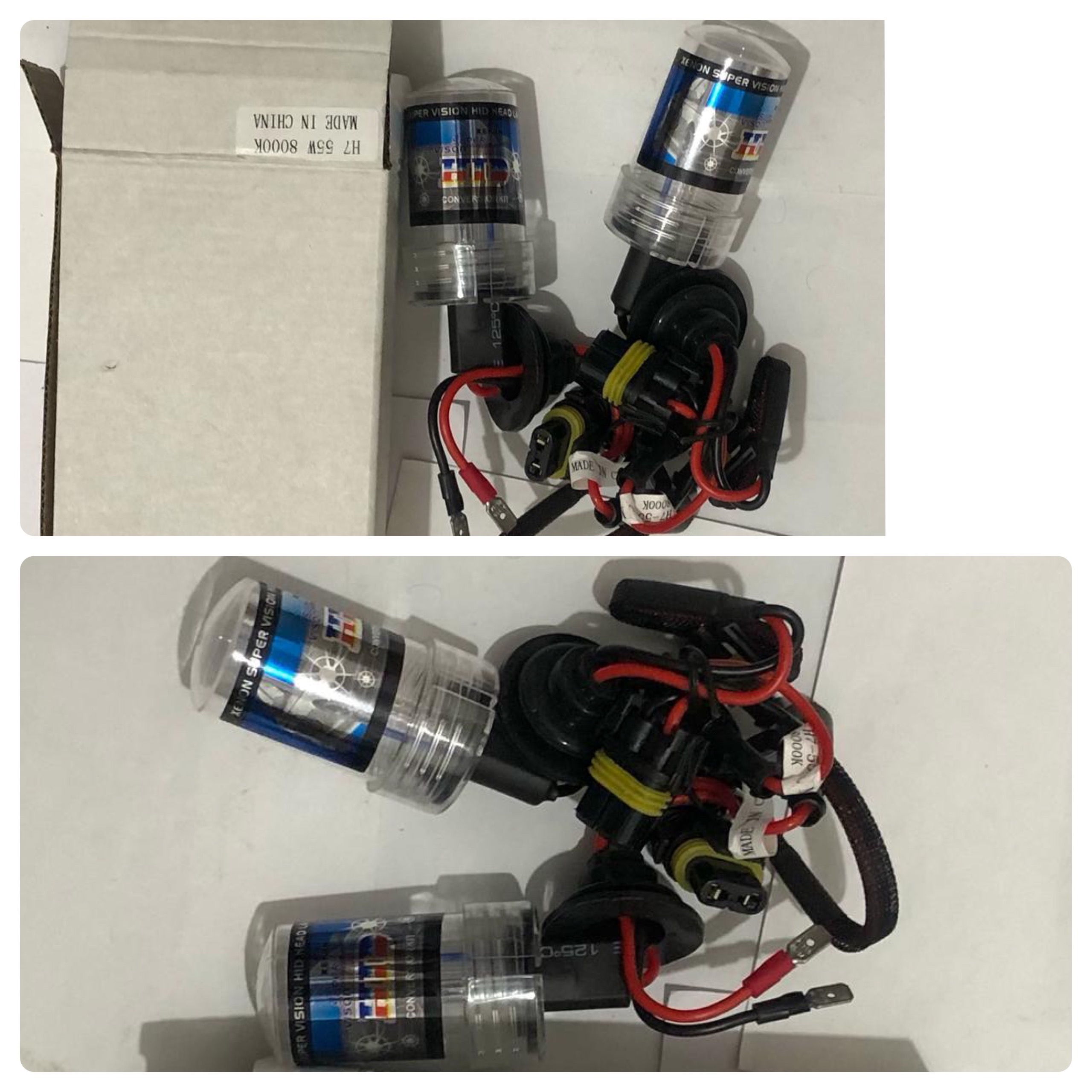 لامپ زنون پایه H7 توان 55 وات