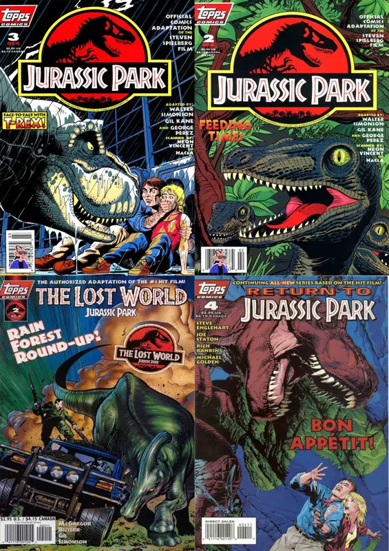 پارک ژوراسیک .کمیک (30 شماره ) توضیحات خوانده