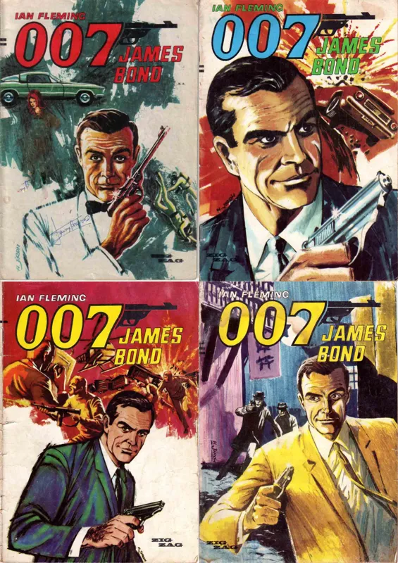 جیمز باند (کمیک شماره 4) توضیحات خوانده