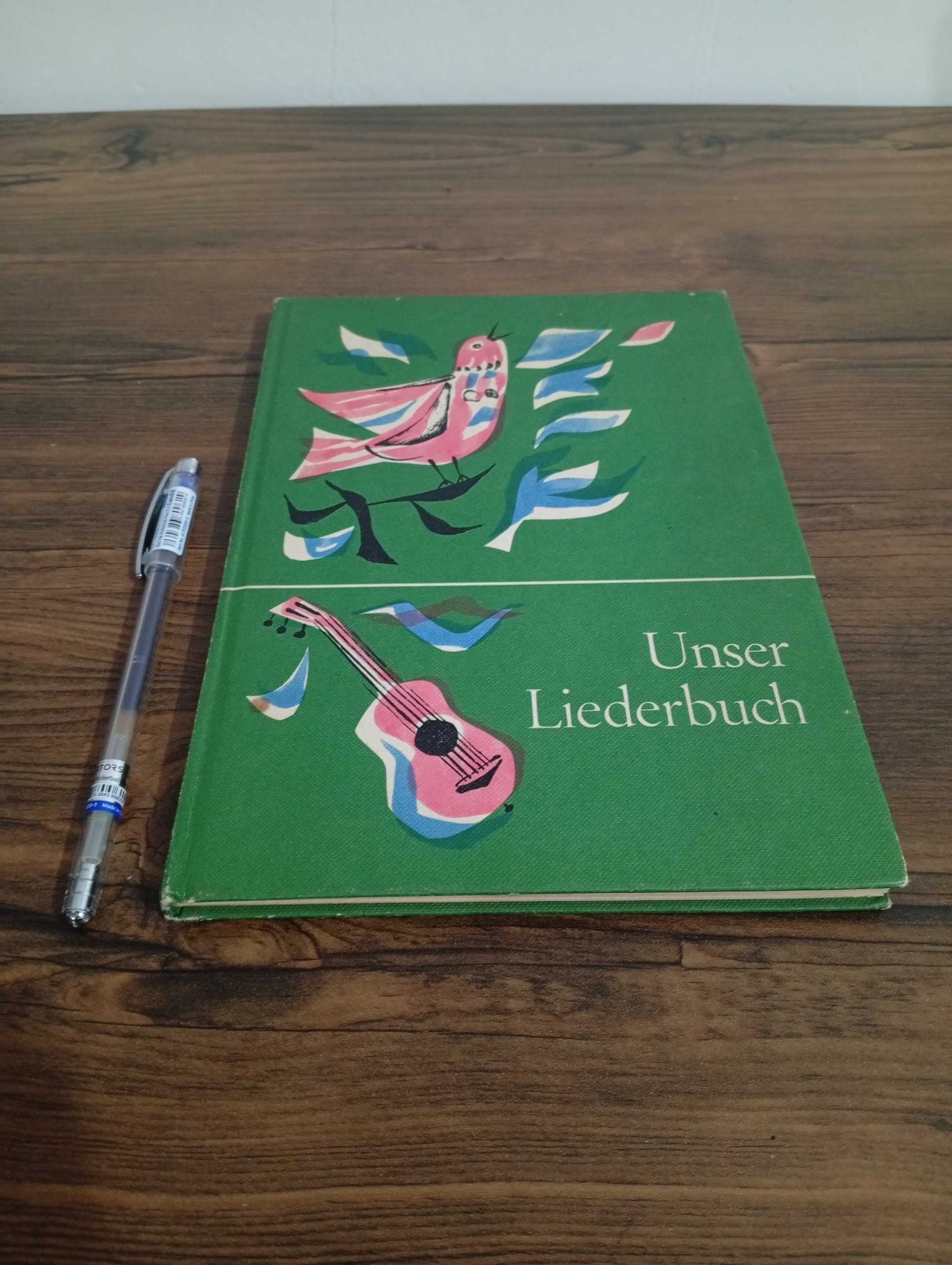 کتاب موسیقی آلمانی مصور Unser Liederbuch