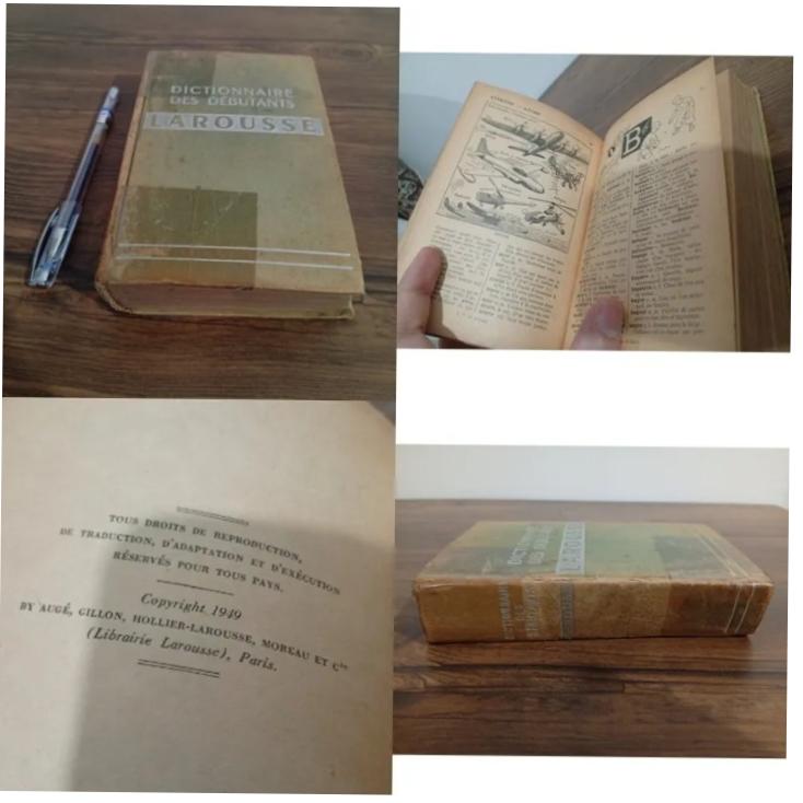 دیکشنری فرانسوی Dictionnaire des Débutants 1949
