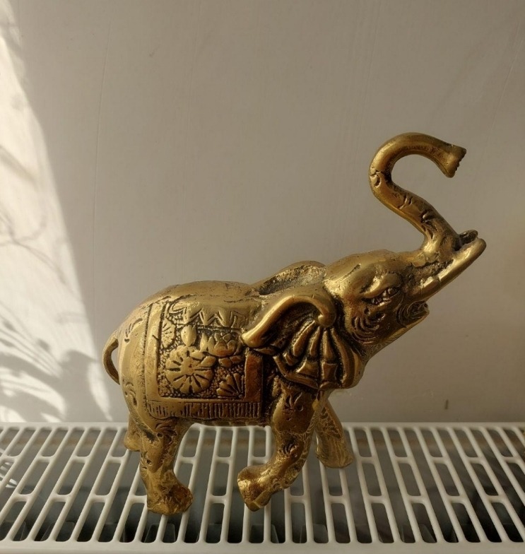 مجسمه فیل برنزی