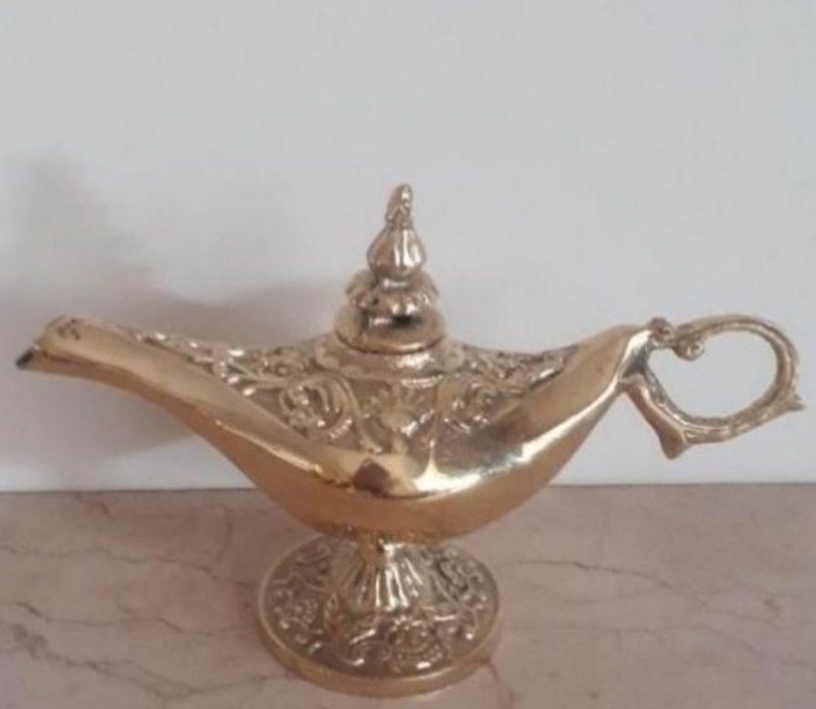 دکوری چراغ جادو برنزی