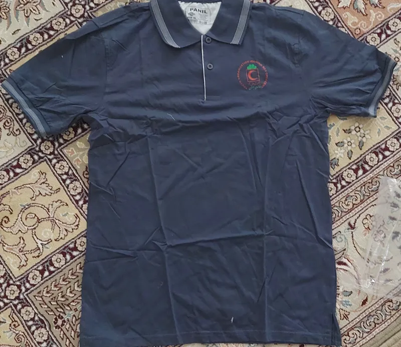 تیشرت پنبه درجه 1 با آرم سازمان جوانان