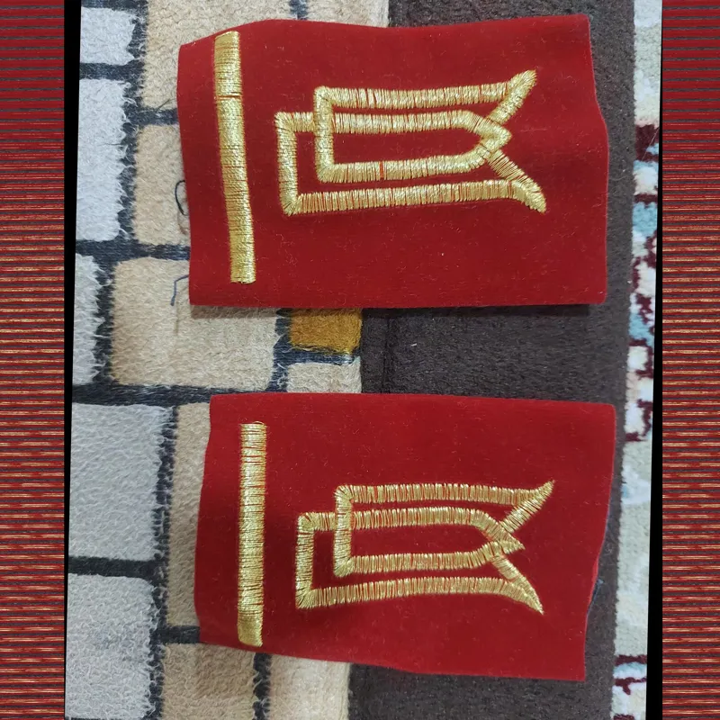 سردوشی لباس نظامی  رزمنده