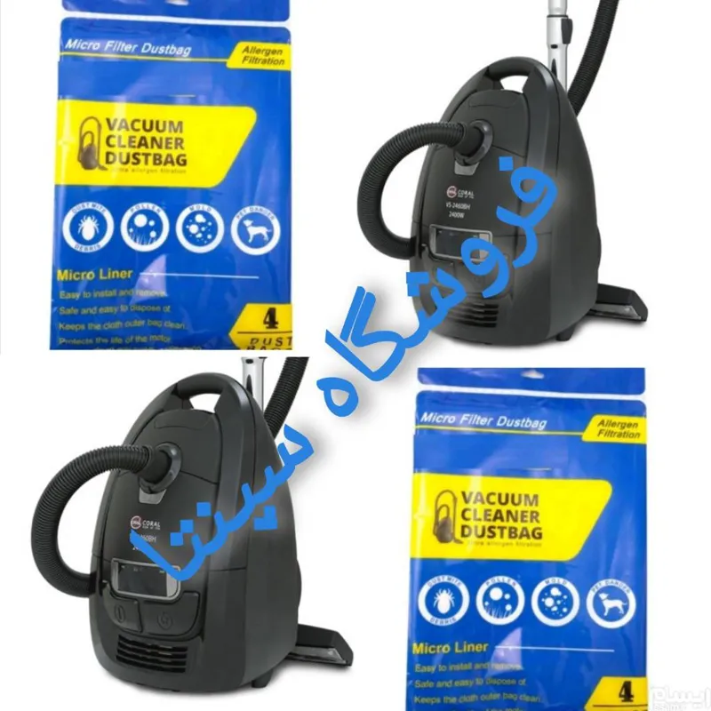 کیسه جاروبرقی کرال (یکبارمصرف نانو 4 عددی) اصل