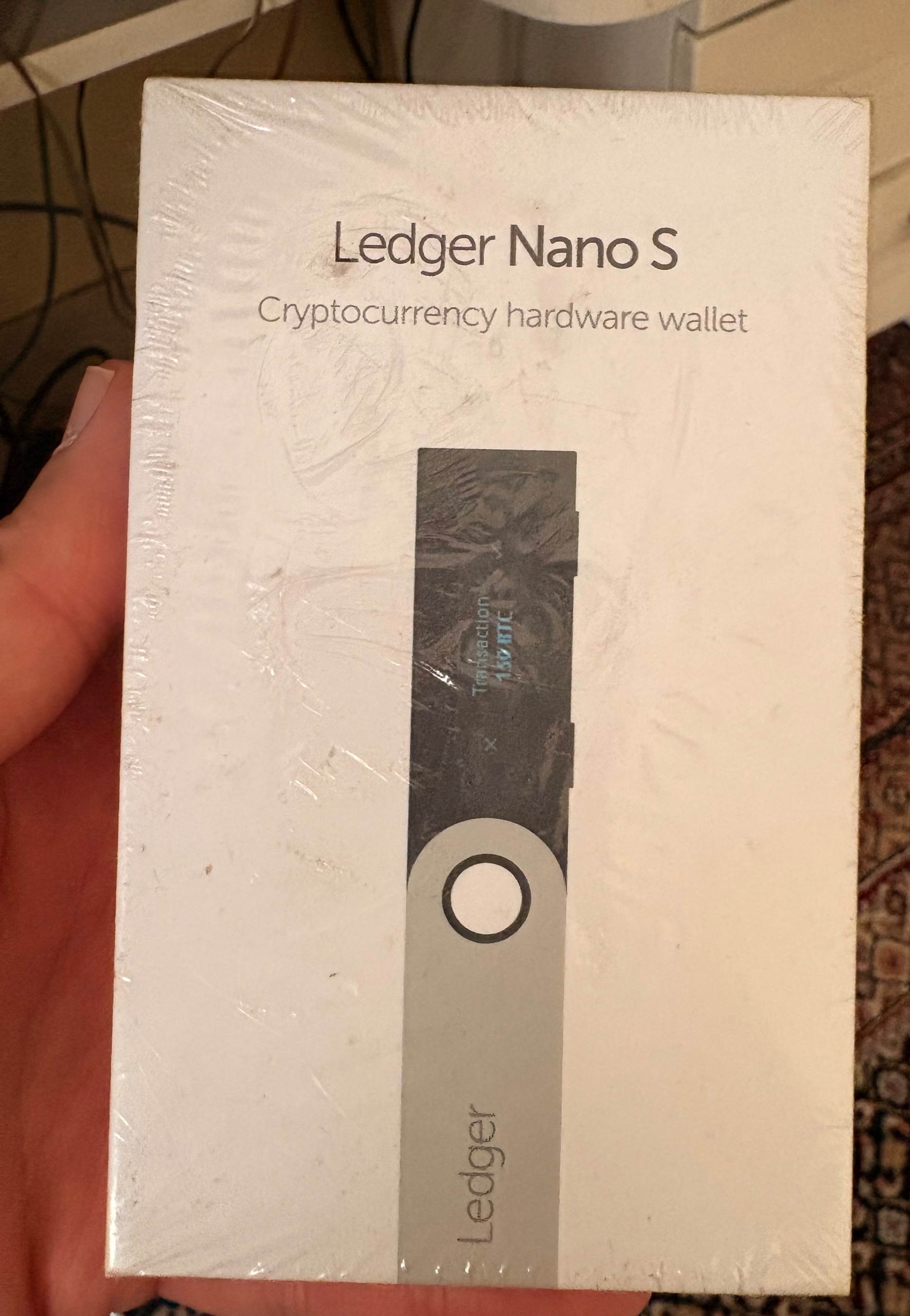 لجر نانو اس (ledger nano s)