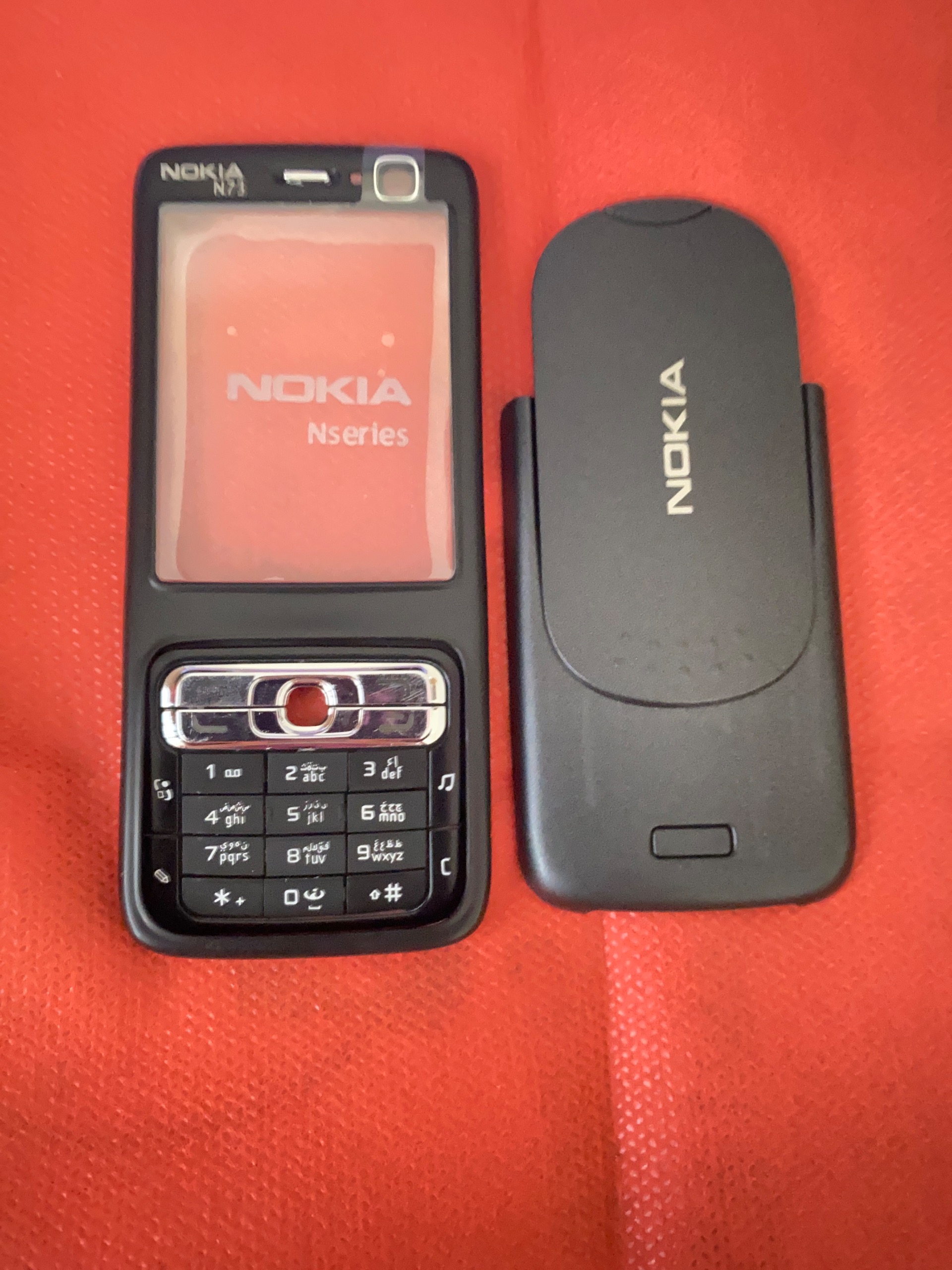 قاب نوکیا N73 (پشت و رو)
