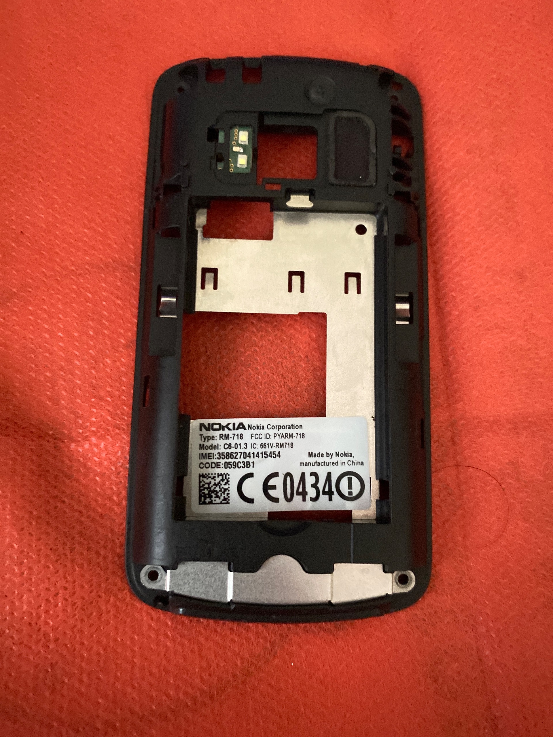 شاسی نوکیا C601 (فابریک)