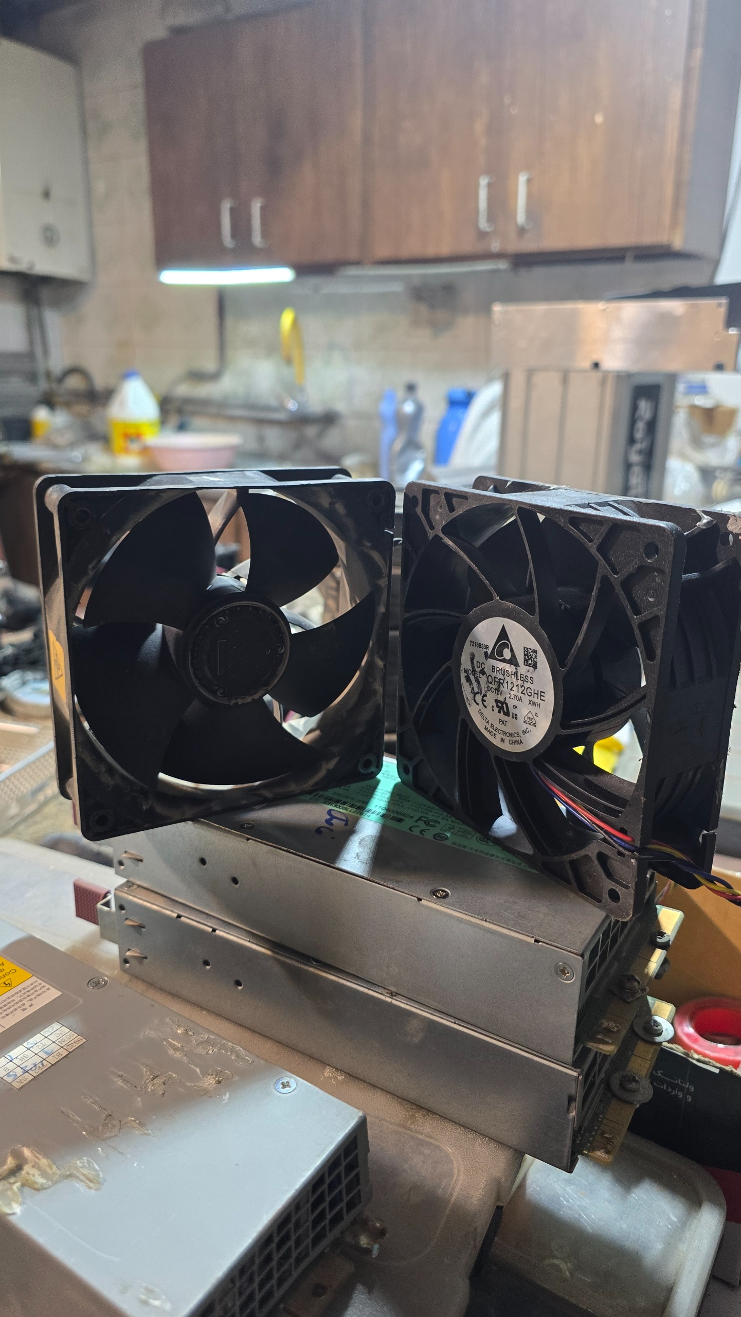 فنماینر 12 ولت سایز 12 در 12