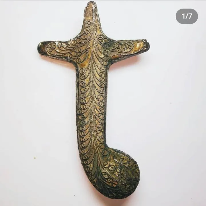قبضه شمشیر ملیله کاری