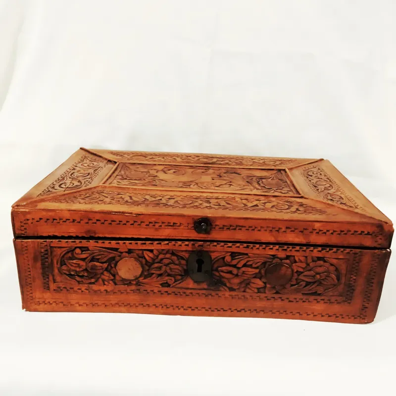 صندوقچه منبت آباده قدیمی