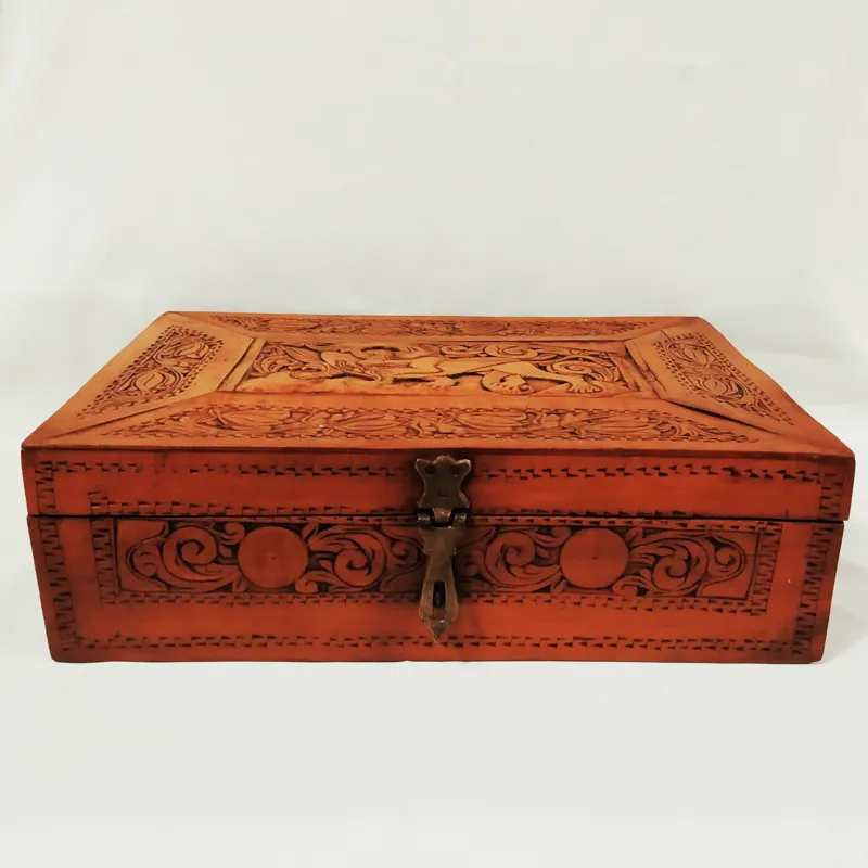 صندوقچه منبت آباده قدیمی