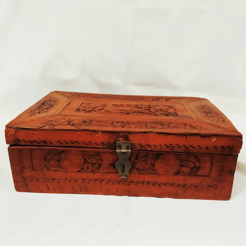 صندوقچه منبت آباده قدیمی