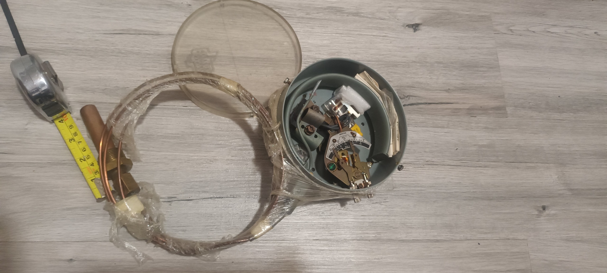 تمپرچر سوئیچ دنباله دارمرکوریدتایپDA-35-2-B