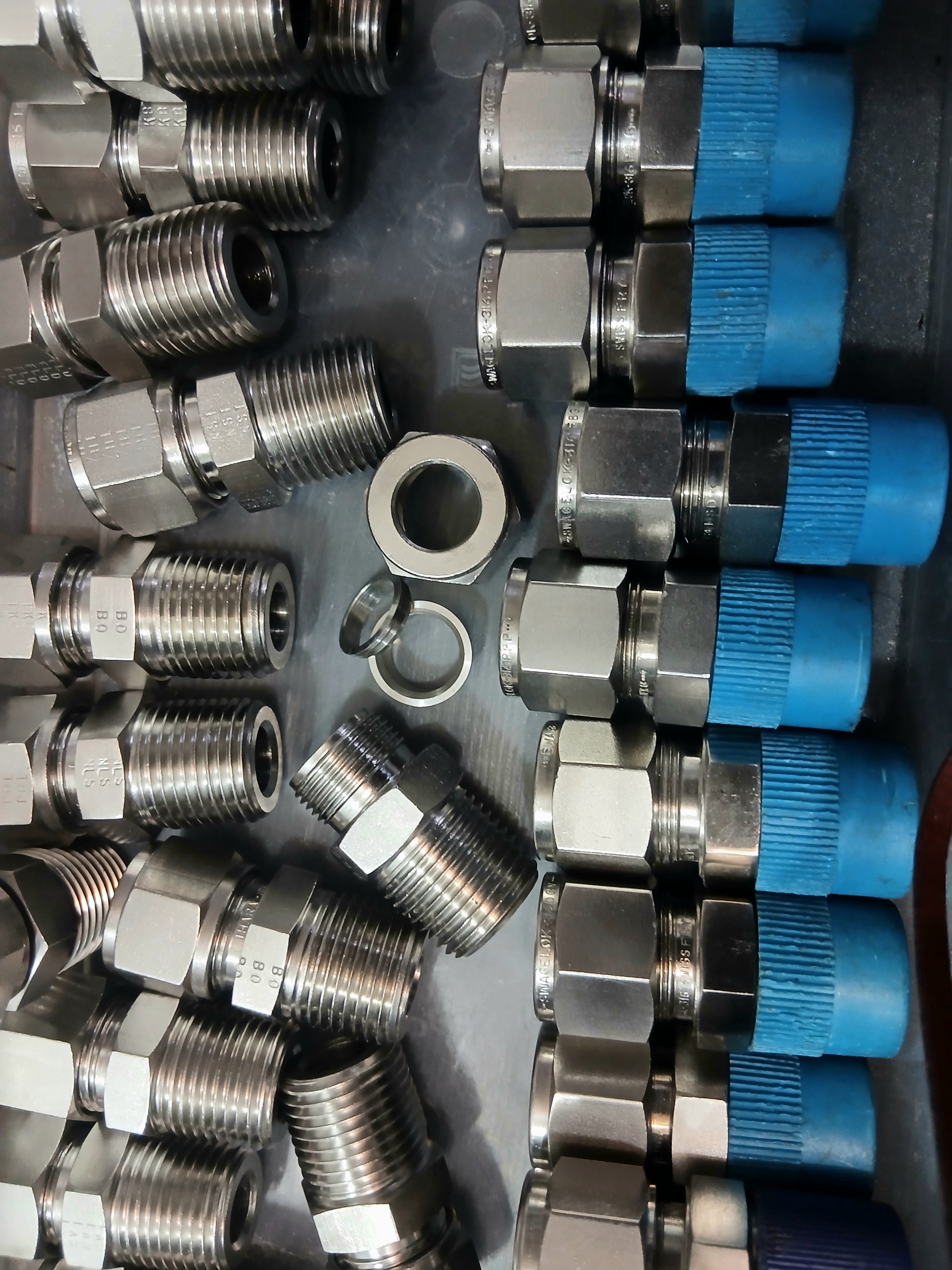 کانکتور استیل 1/2×1/2ODسوییچ لاک،گیرولاک آمریکایی
